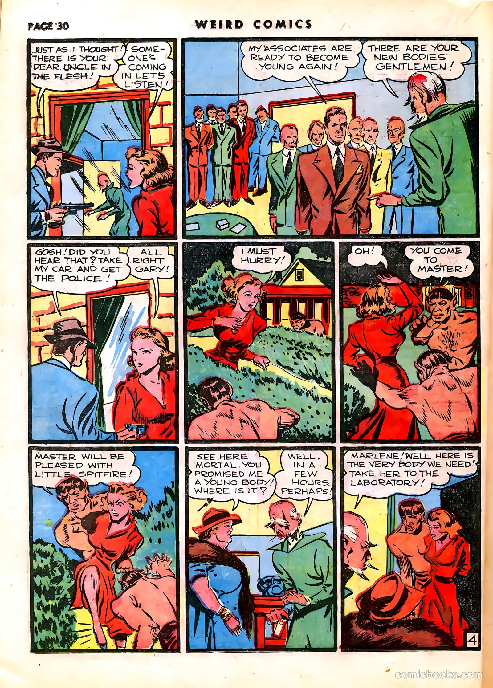 Weird Comics #7 (1940) — page 33 of 69