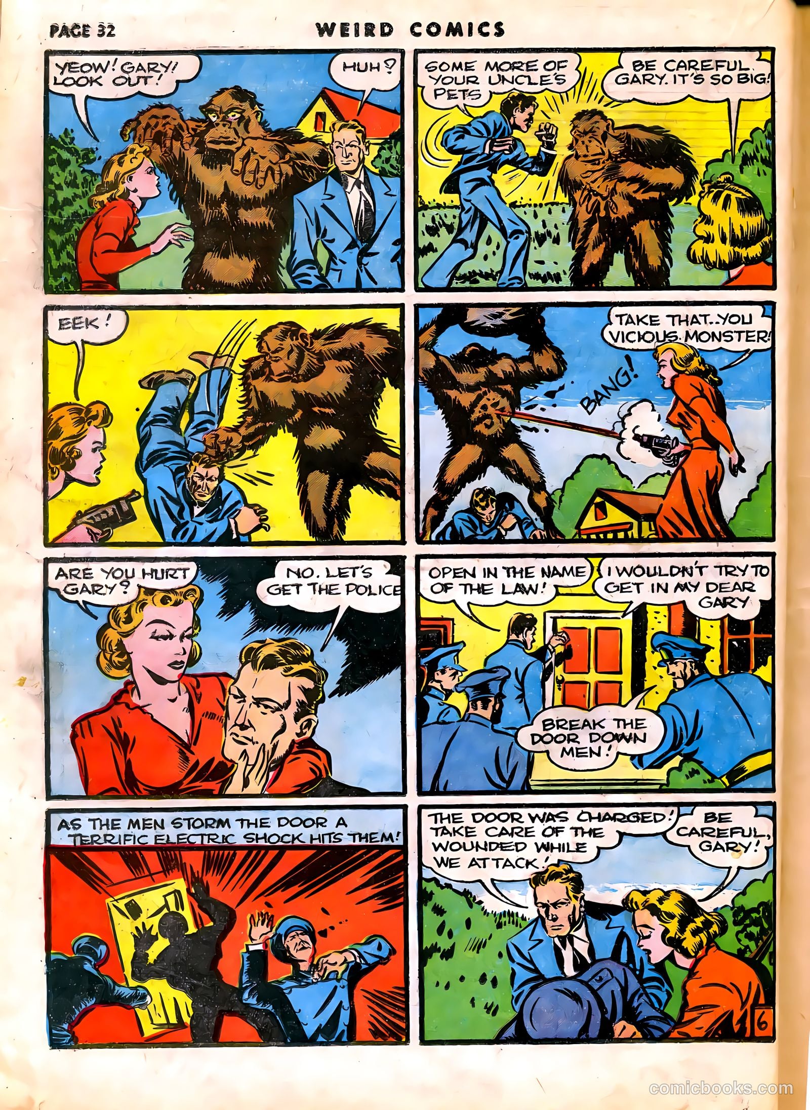 Weird Comics #7 (1940) — page 35 of 69