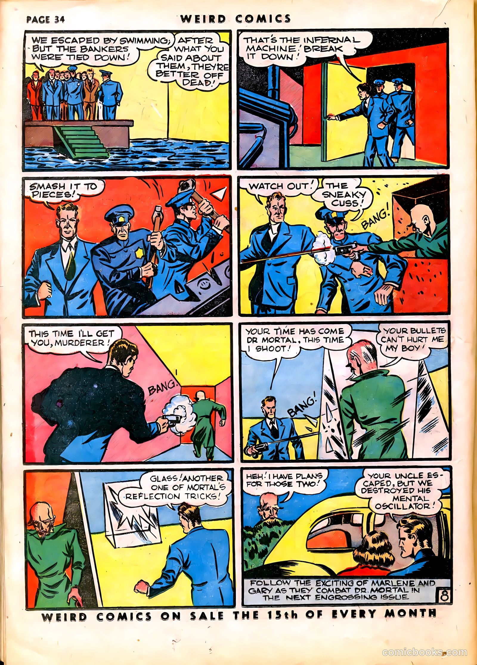 Weird Comics #7 (1940) — page 37 of 69