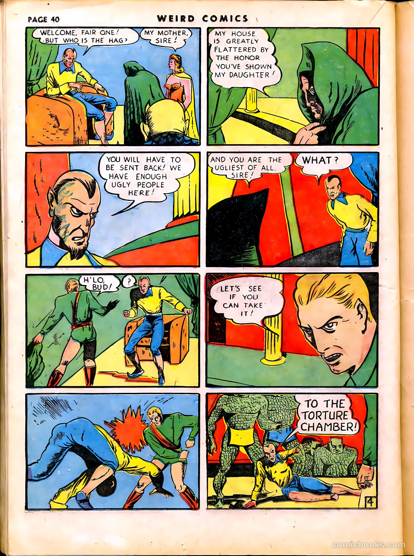 Weird Comics #7 (1940) — page 43 of 69