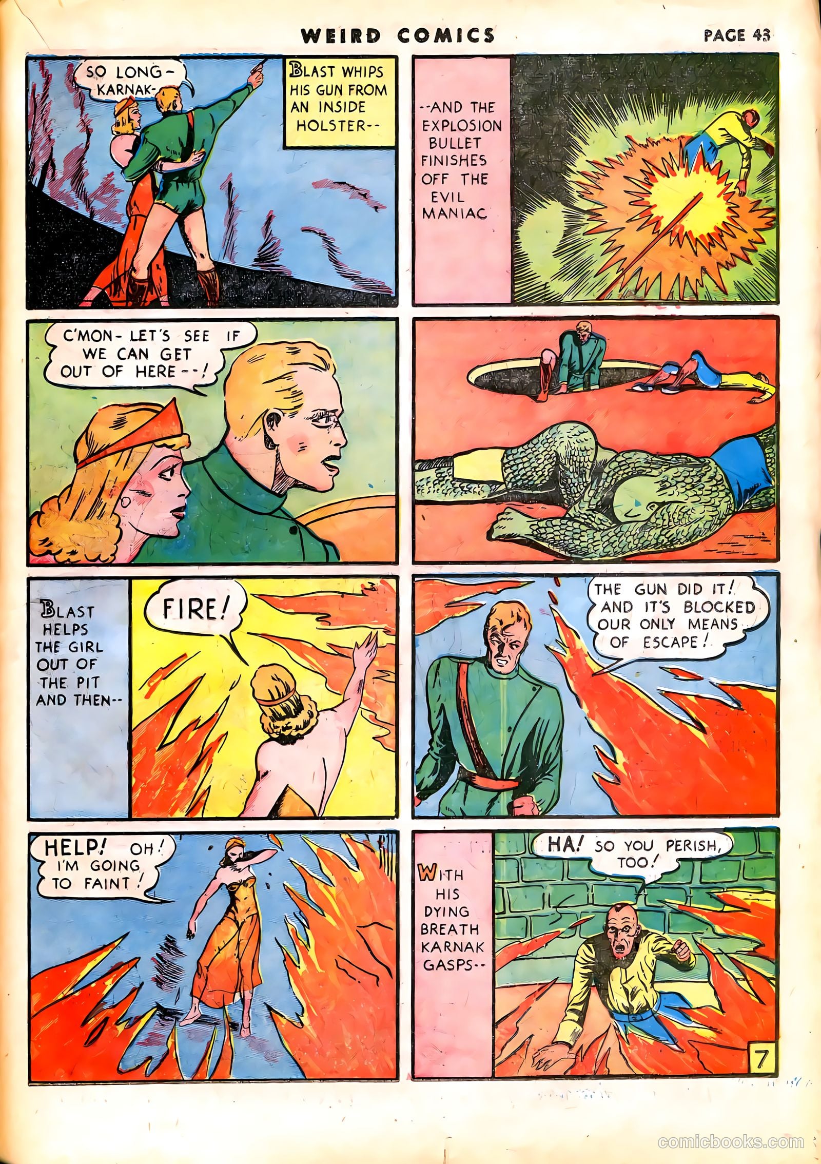 Weird Comics #7 (1940) — page 46 of 69