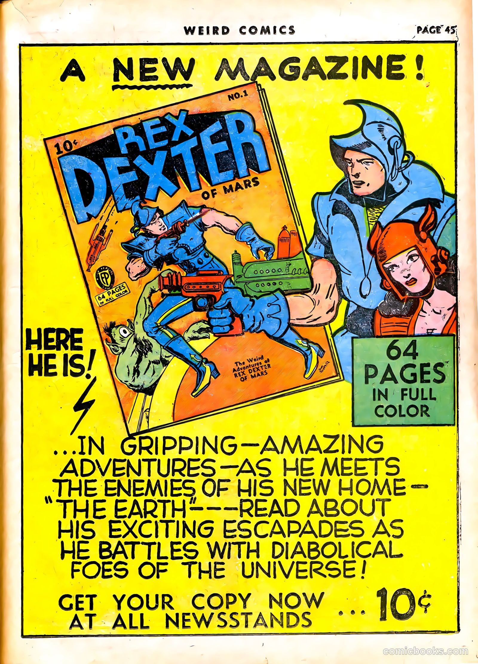 Weird Comics #7 (1940) — page 48 of 69