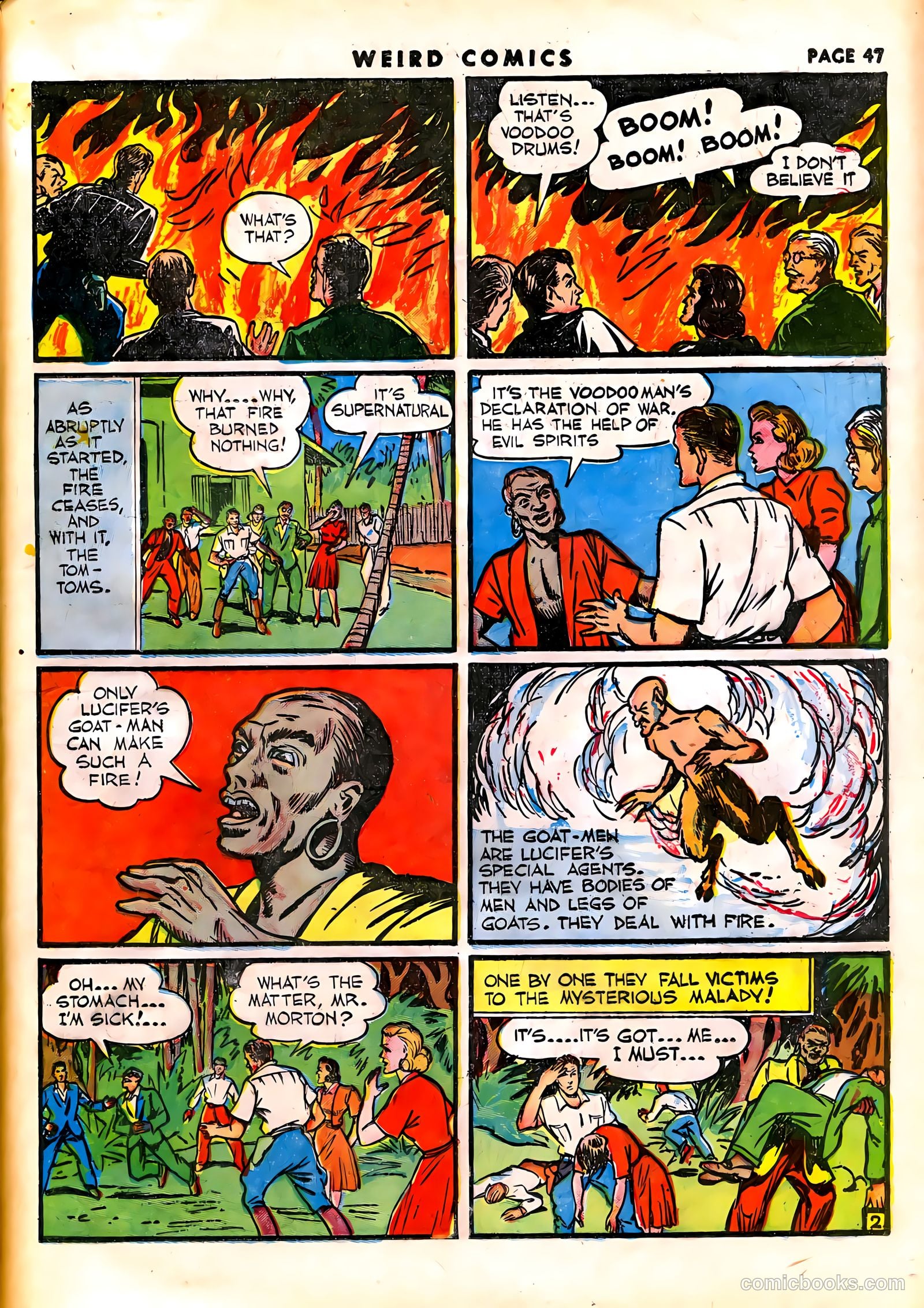 Weird Comics #7 (1940) — page 50 of 69