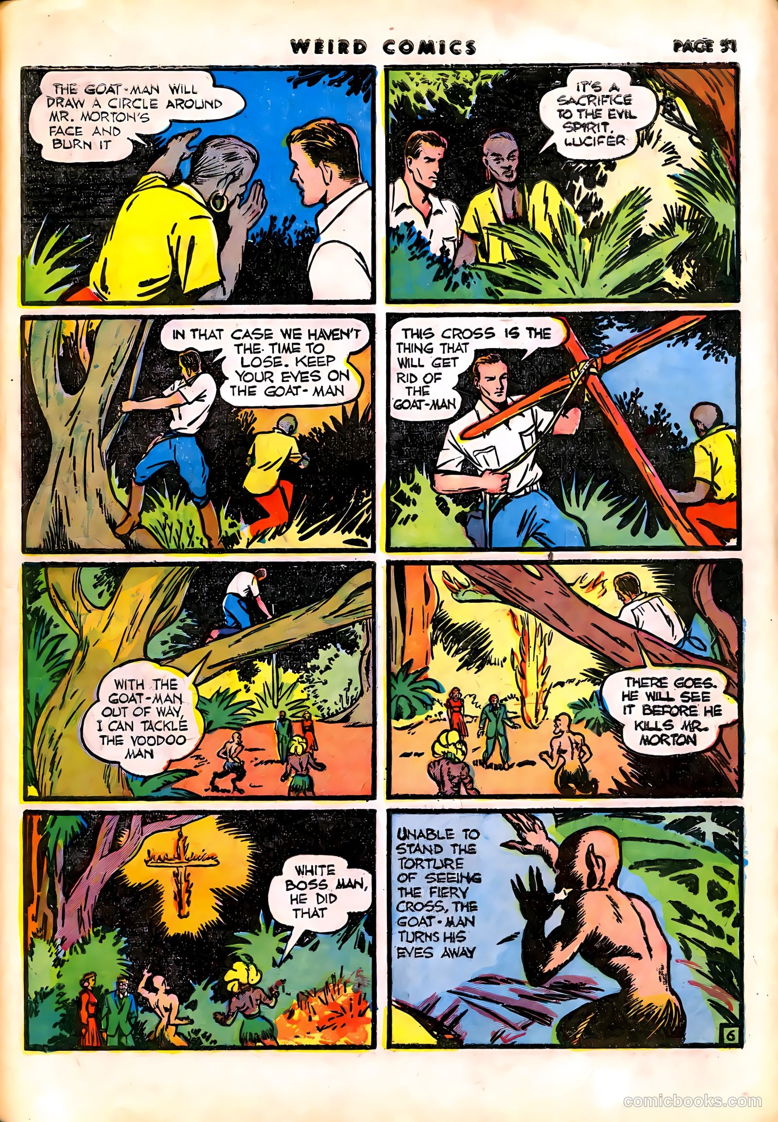 Weird Comics #7 (1940) — page 54 of 69