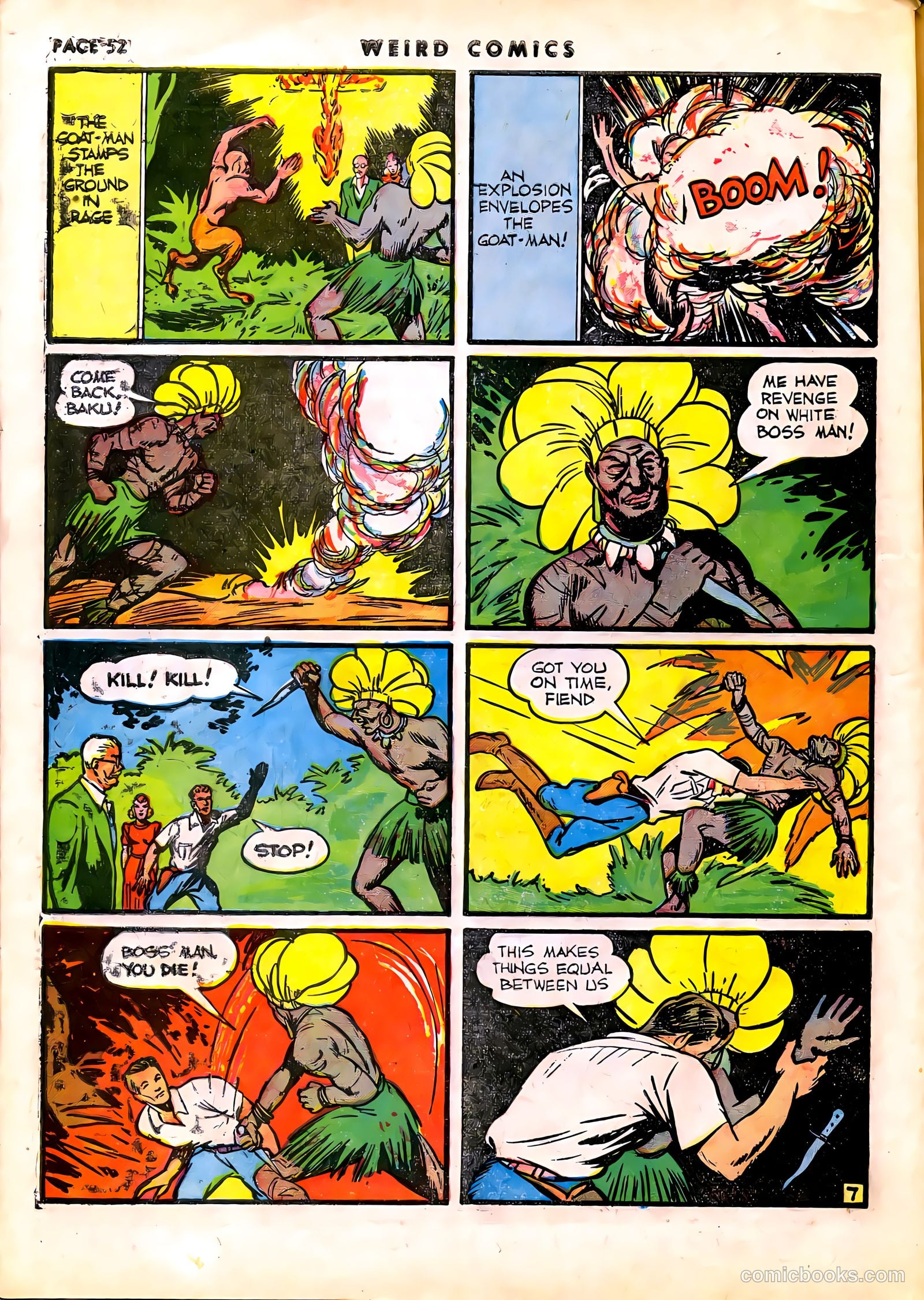Weird Comics #7 (1940) — page 55 of 69