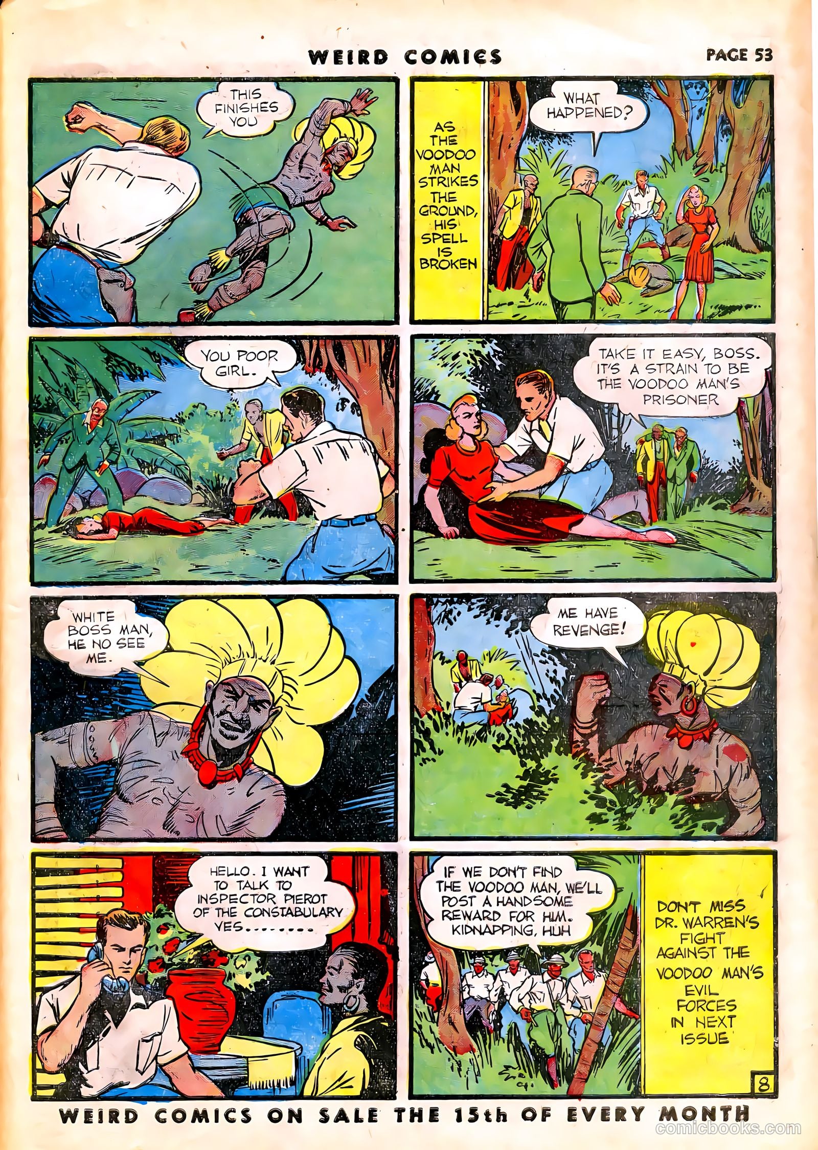 Weird Comics #7 (1940) — page 56 of 69