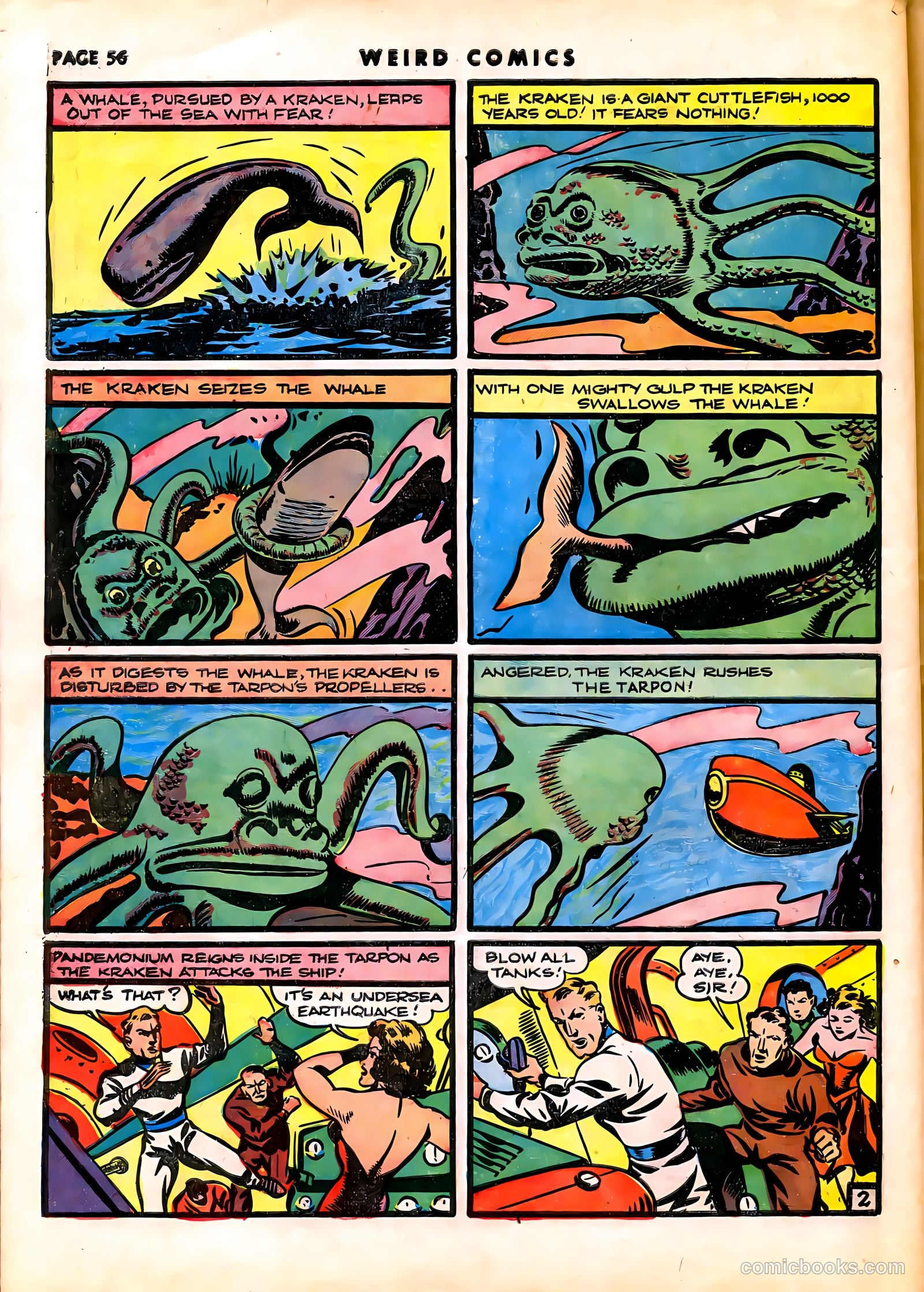 Weird Comics #7 (1940) — page 59 of 69