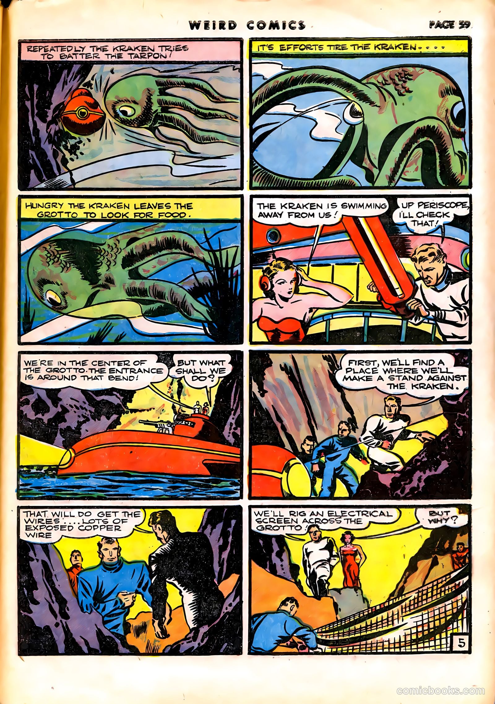 Weird Comics #7 (1940) — page 62 of 69