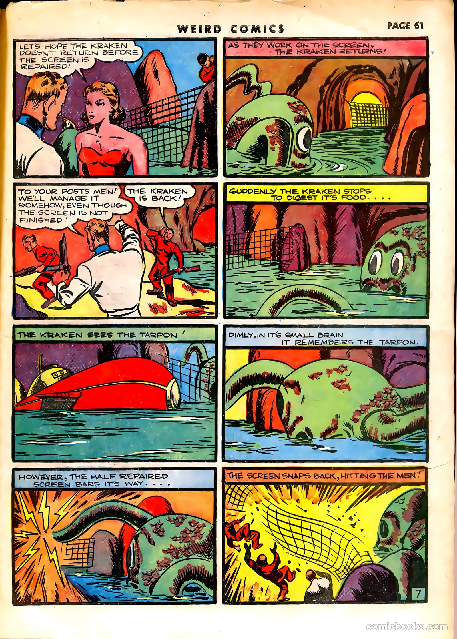 Weird Comics #7 (1940) — page 64 of 69