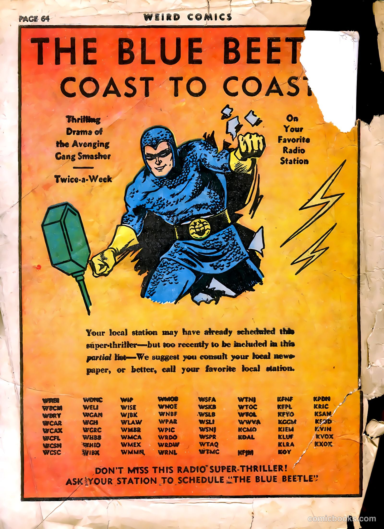Weird Comics #7 (1940) — page 67 of 69