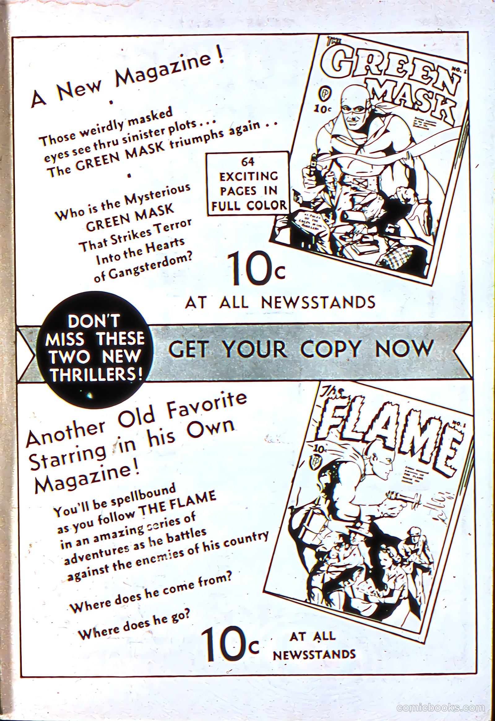 Weird Comics #7 (1940) — page 68 of 69