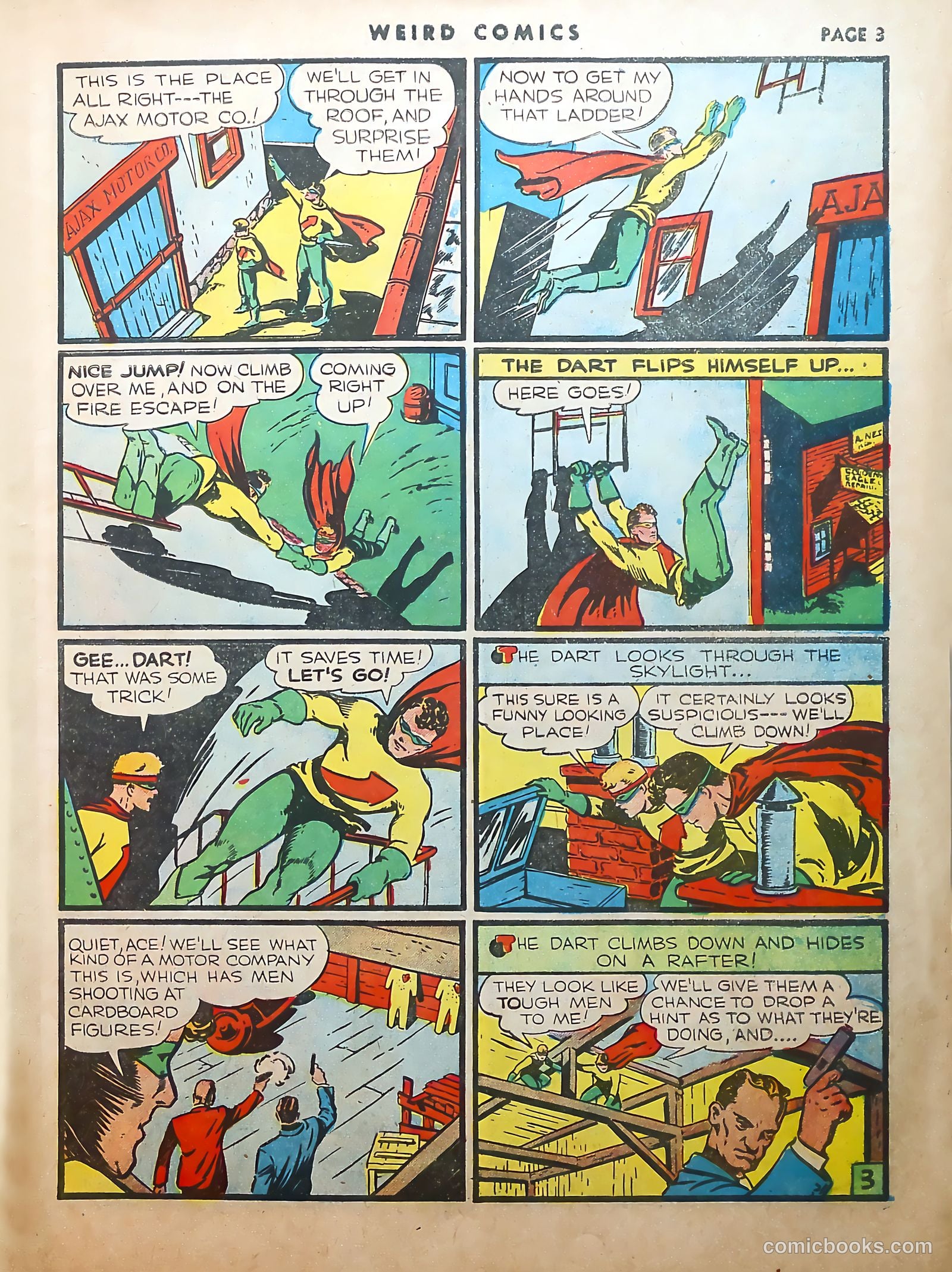 Weird Comics #8 (1940) — page 5 of 69