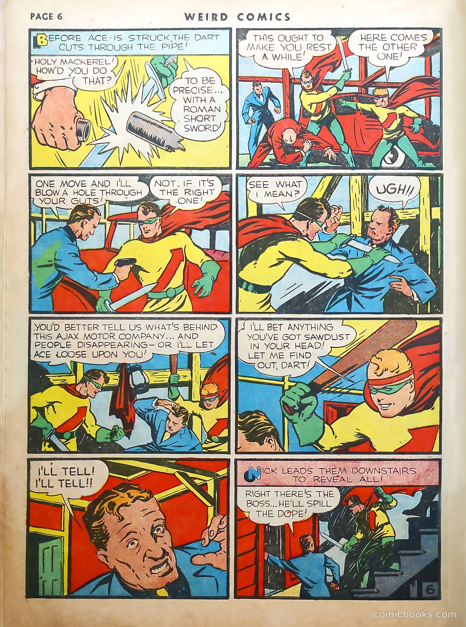 Weird Comics #8 (1940) — page 8 of 69