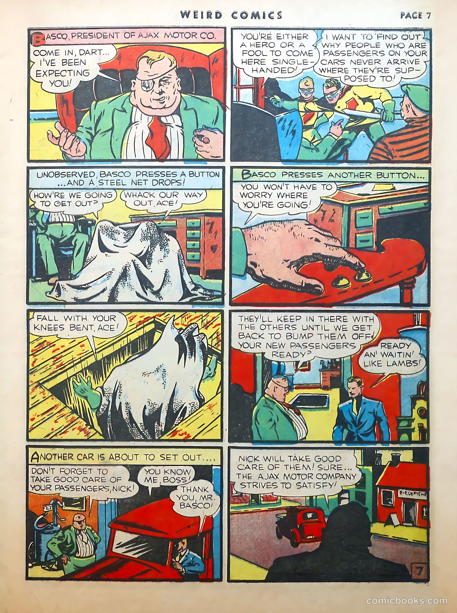 Weird Comics #8 (1940) — page 9 of 69