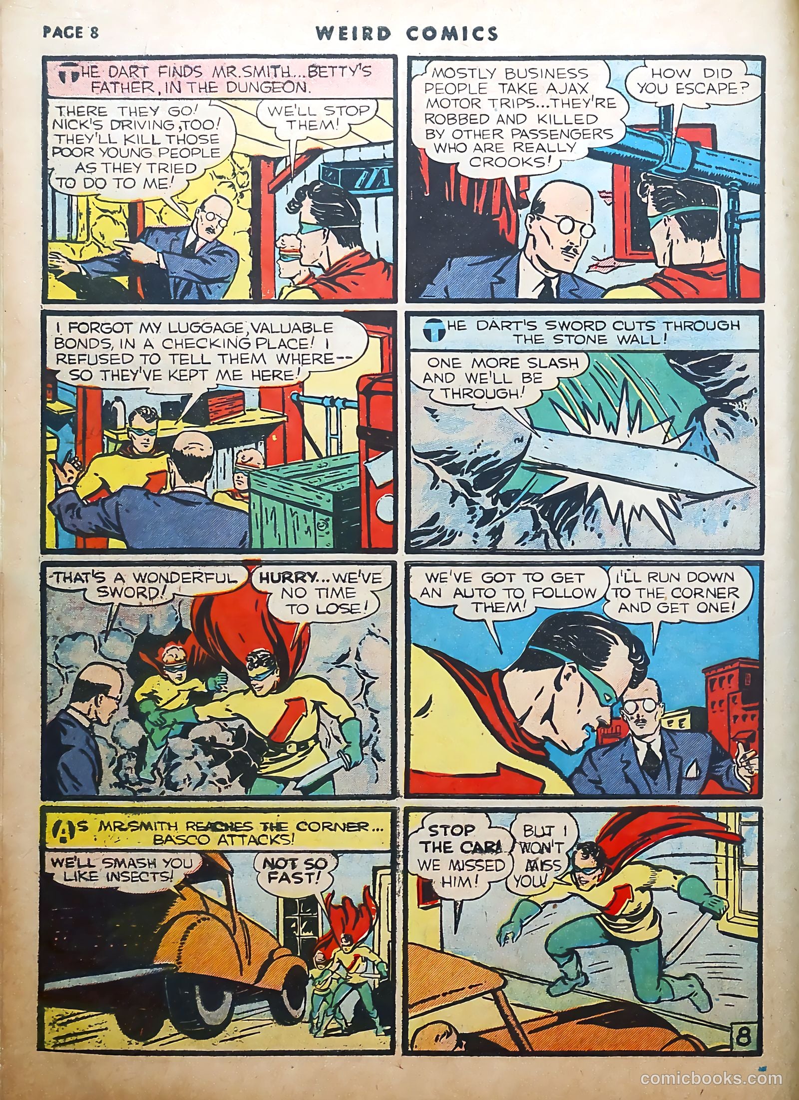 Weird Comics #8 (1940) — page 10 of 69