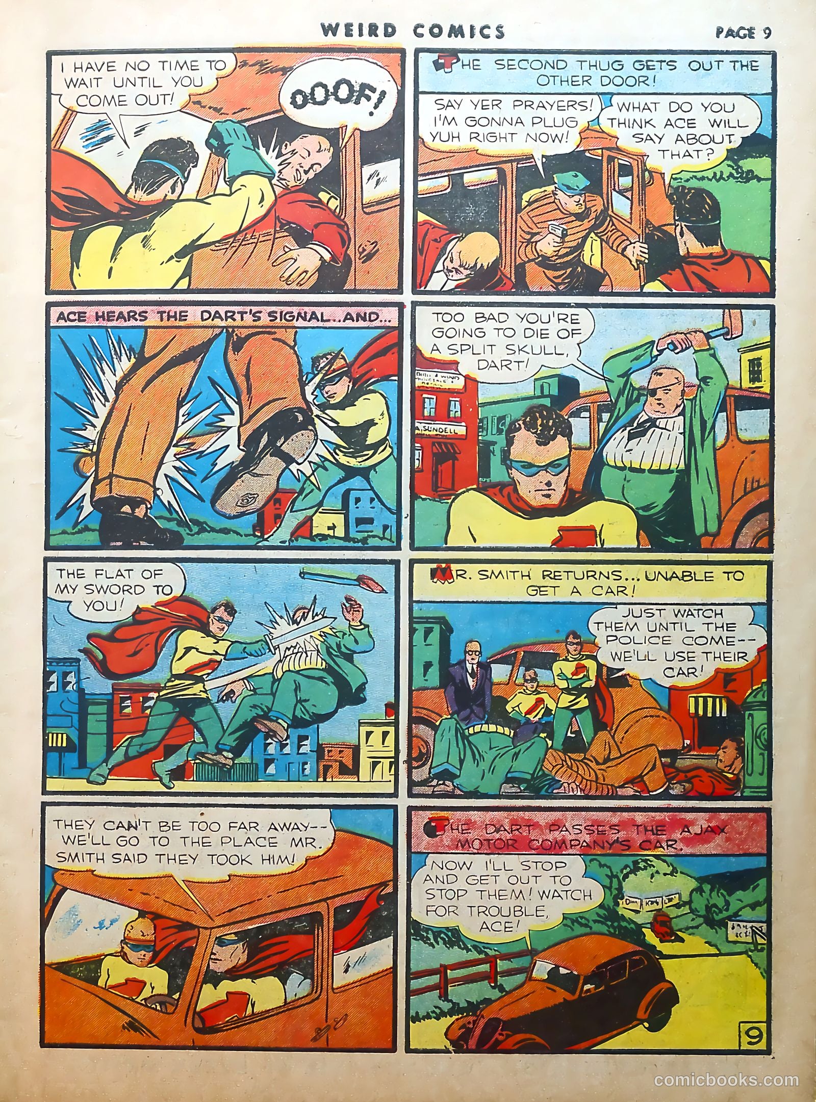 Weird Comics #8 (1940) — page 11 of 69