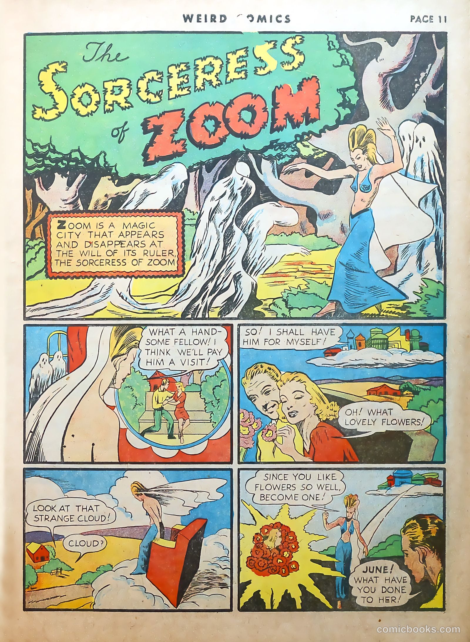Weird Comics #8 (1940) — page 13 of 69