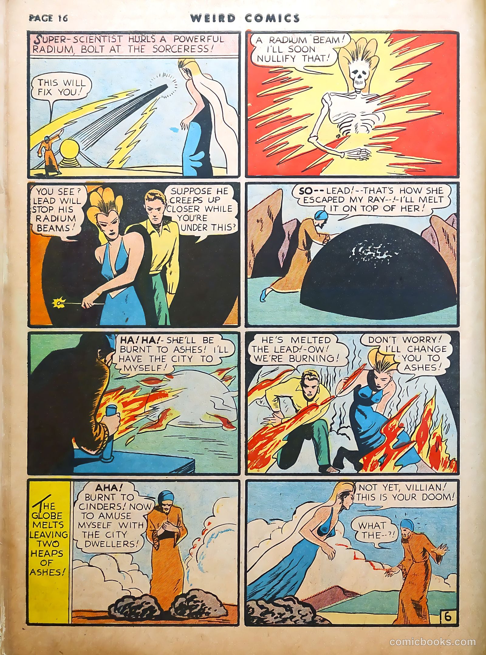 Weird Comics #8 (1940) — page 18 of 69