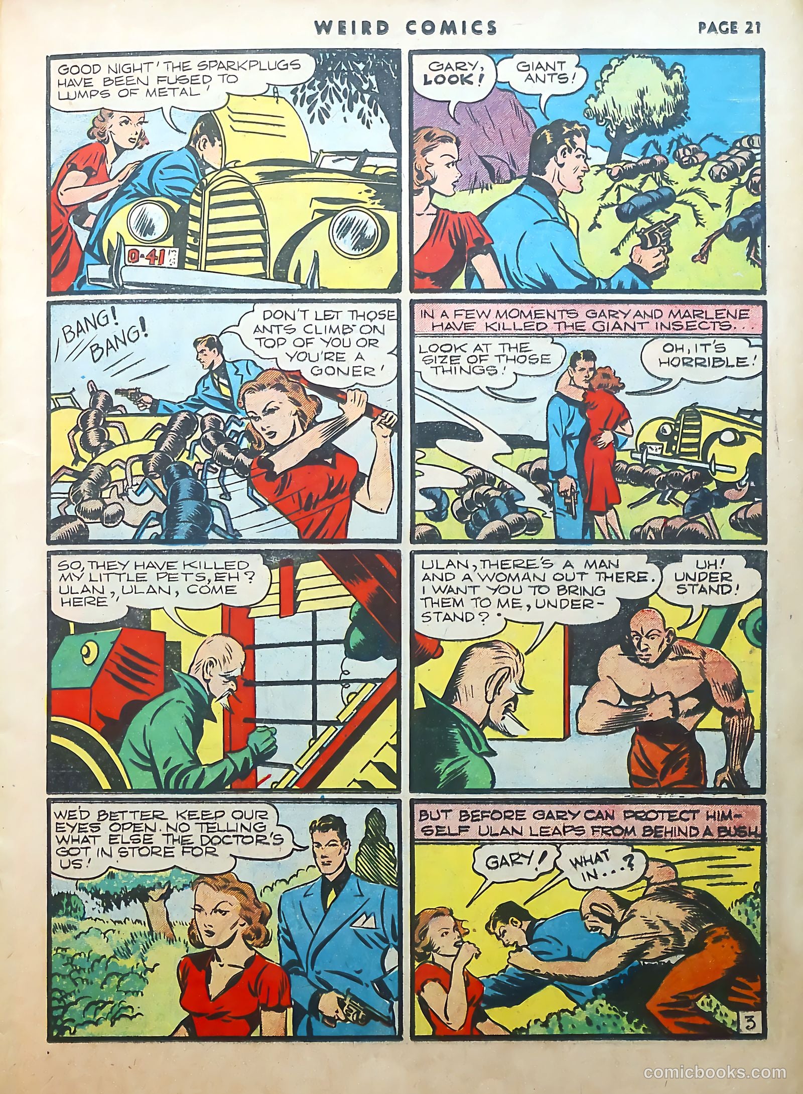 Weird Comics #8 (1940) — page 23 of 69