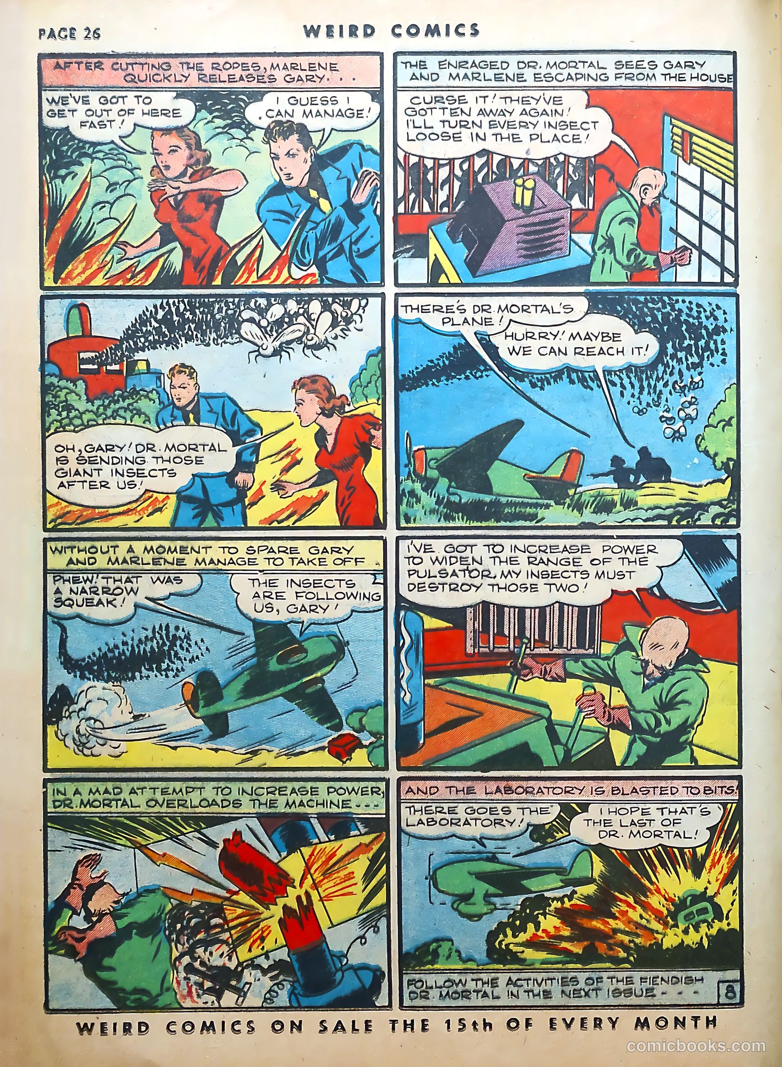 Weird Comics #8 (1940) — page 28 of 69