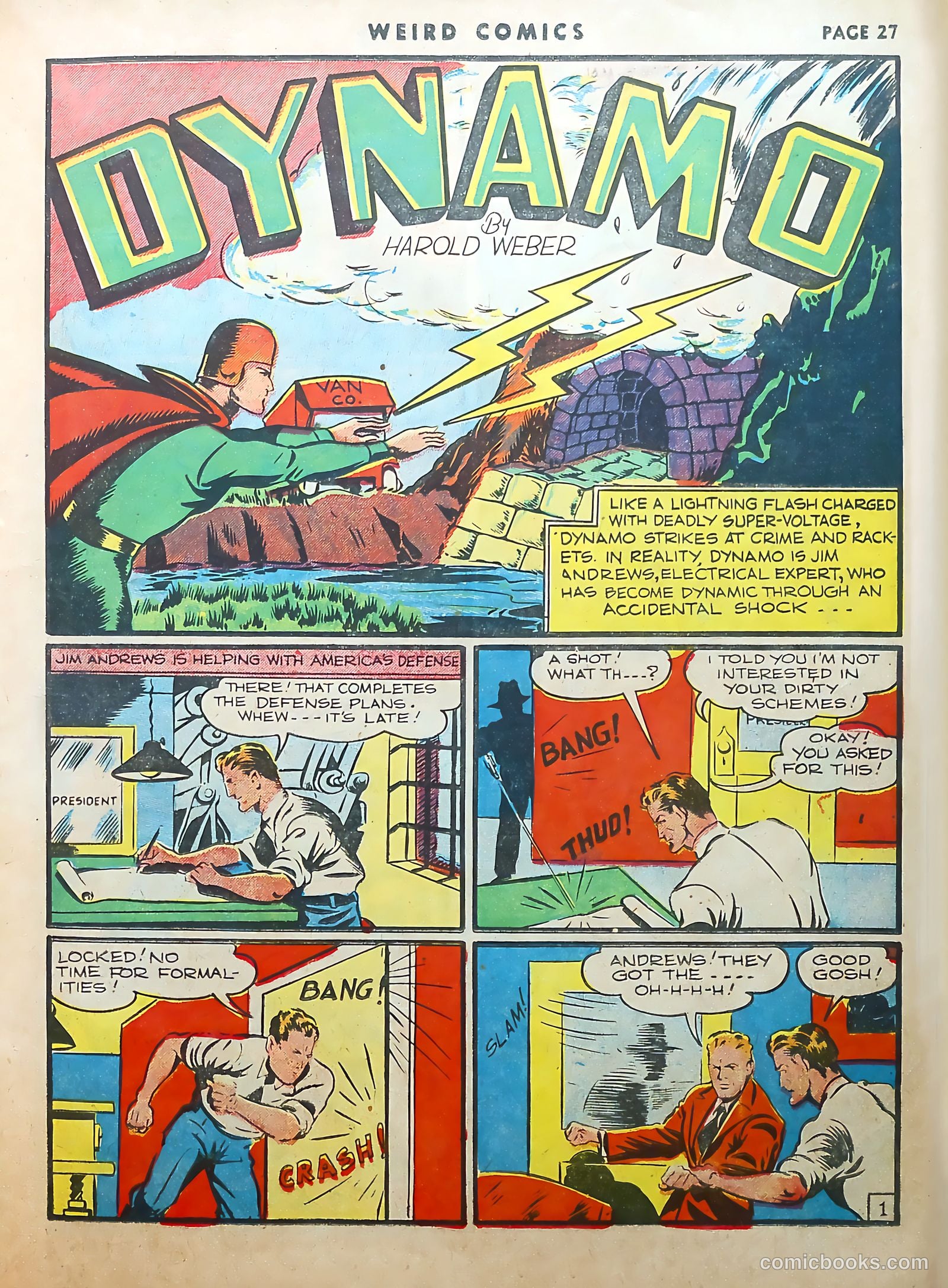 Weird Comics #8 (1940) — page 29 of 69