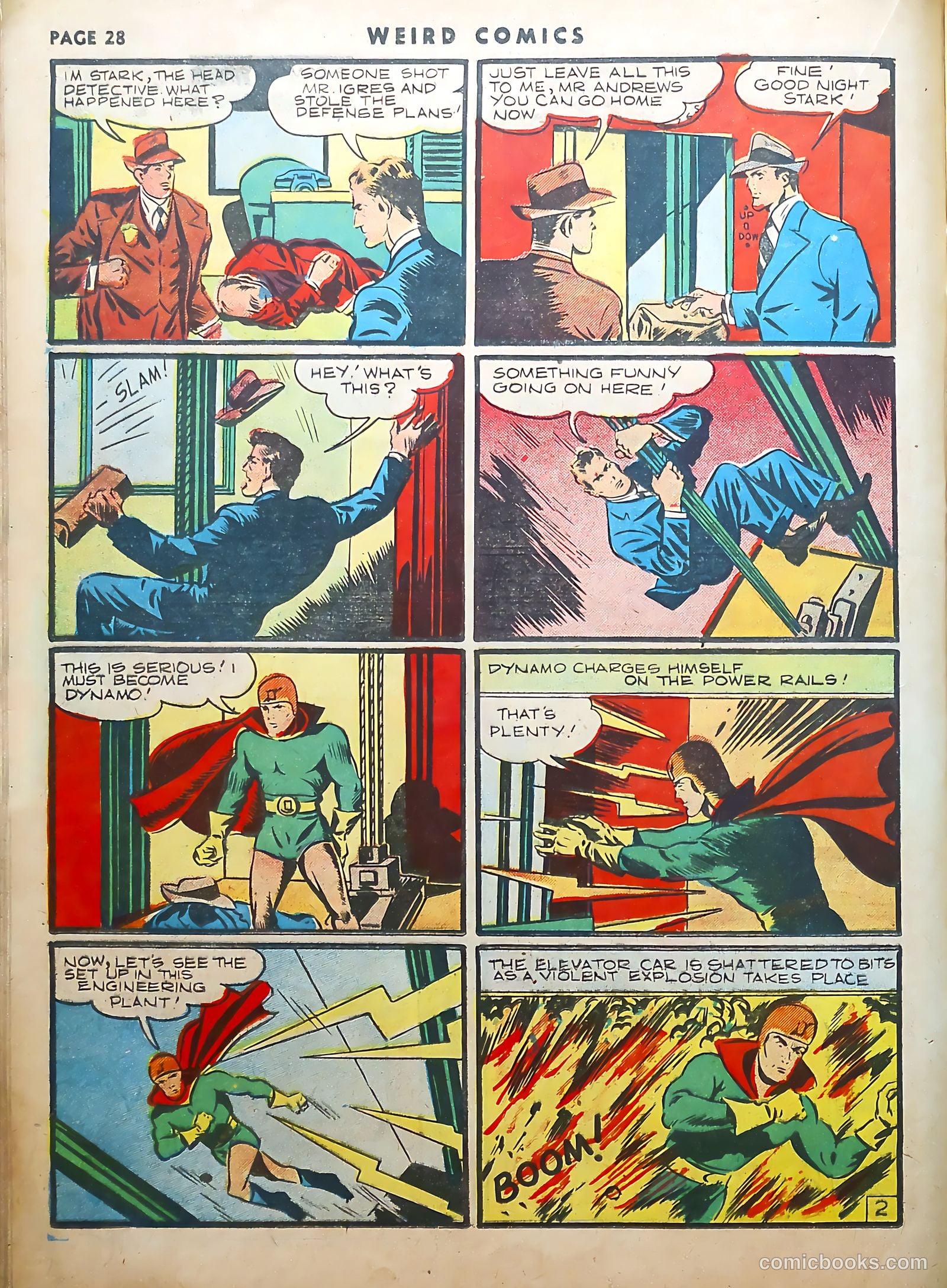 Weird Comics #8 (1940) — page 30 of 69