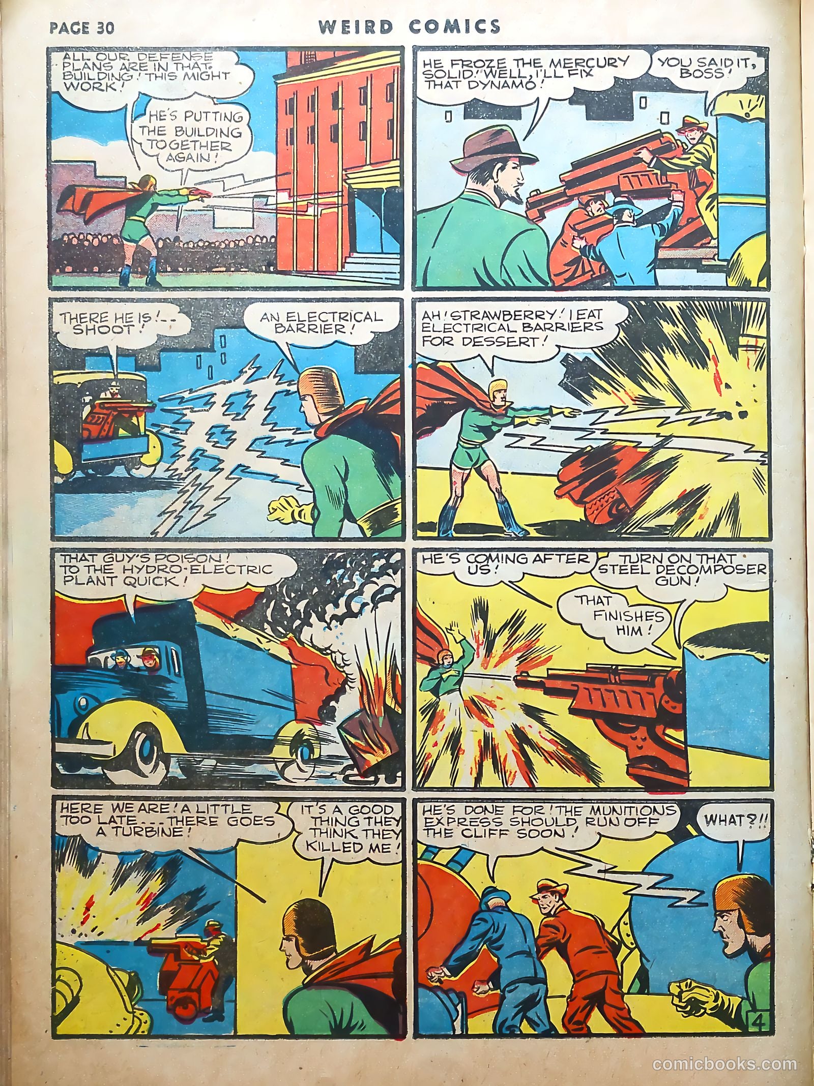 Weird Comics #8 (1940) — page 32 of 69