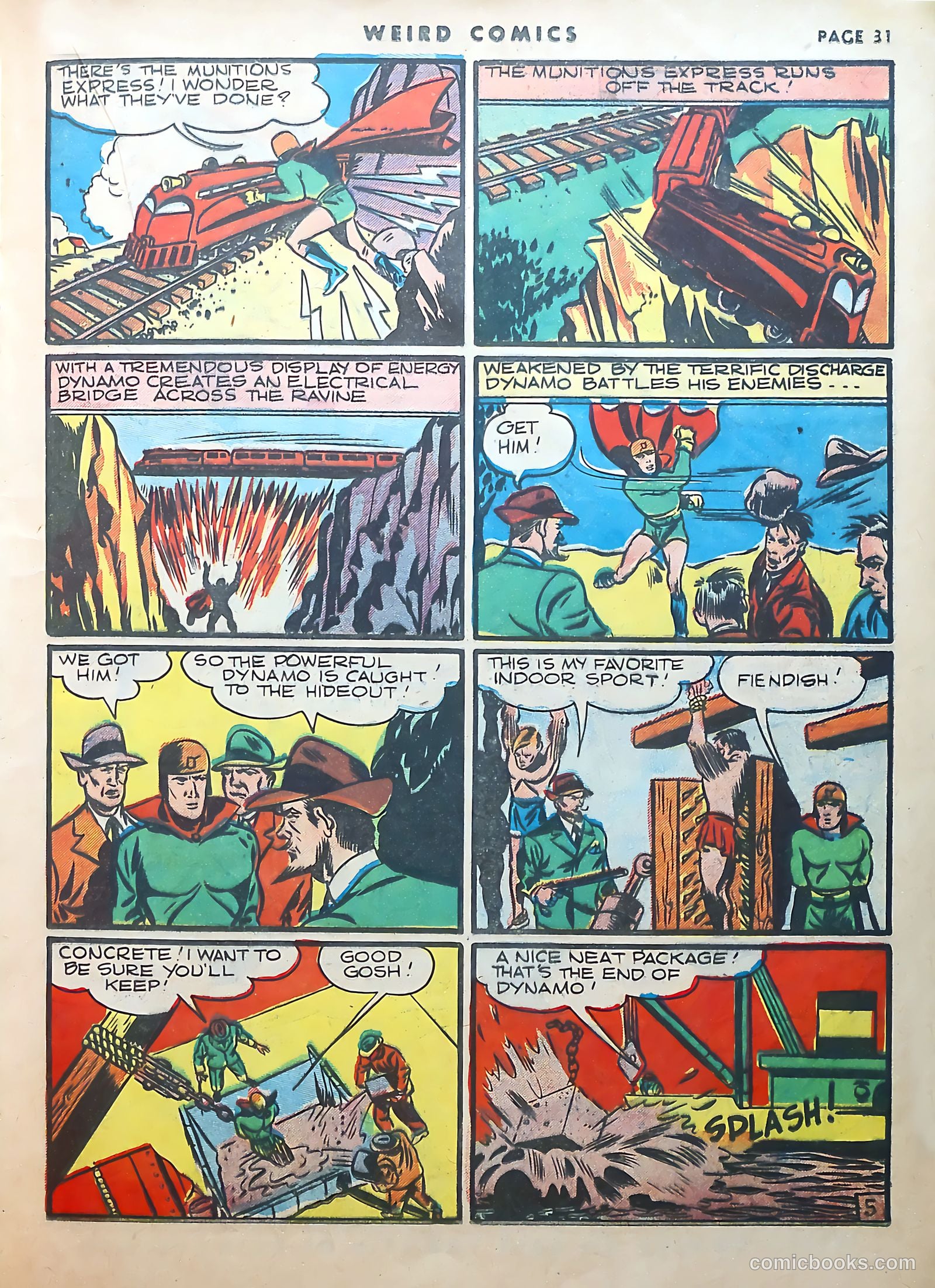 Weird Comics #8 (1940) — page 33 of 69