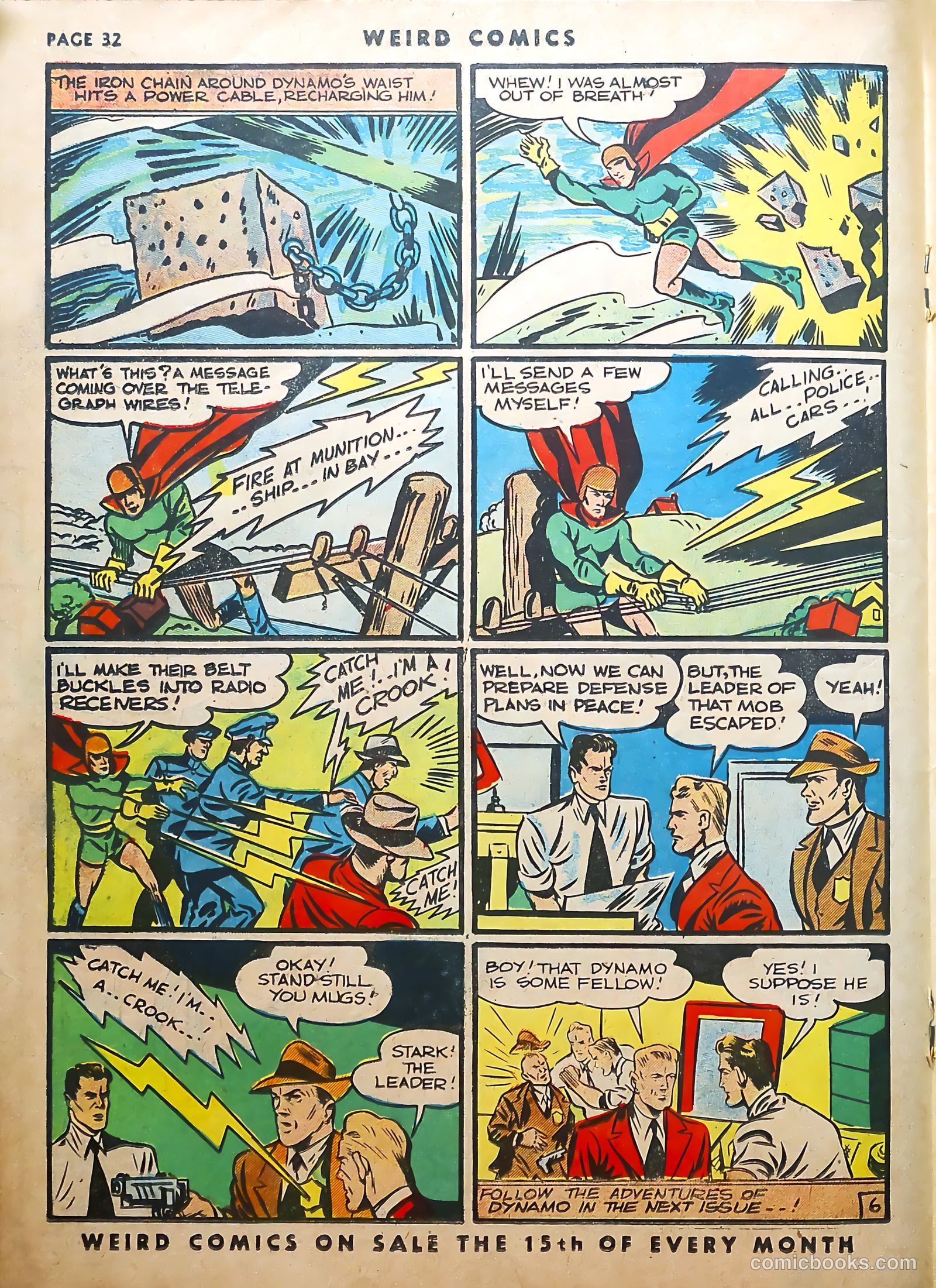Weird Comics #8 (1940) — page 34 of 69