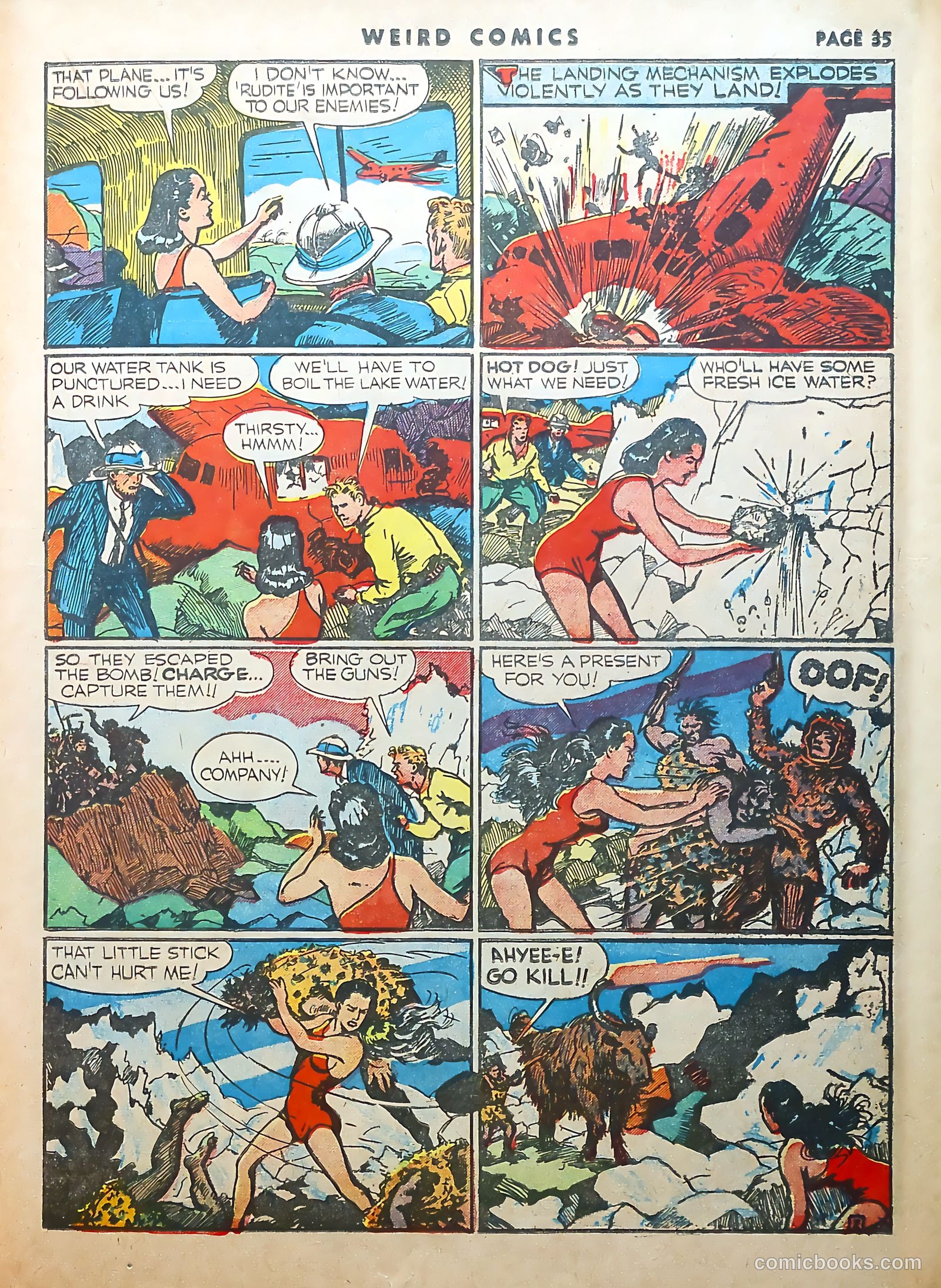 Weird Comics #8 (1940) — page 37 of 69