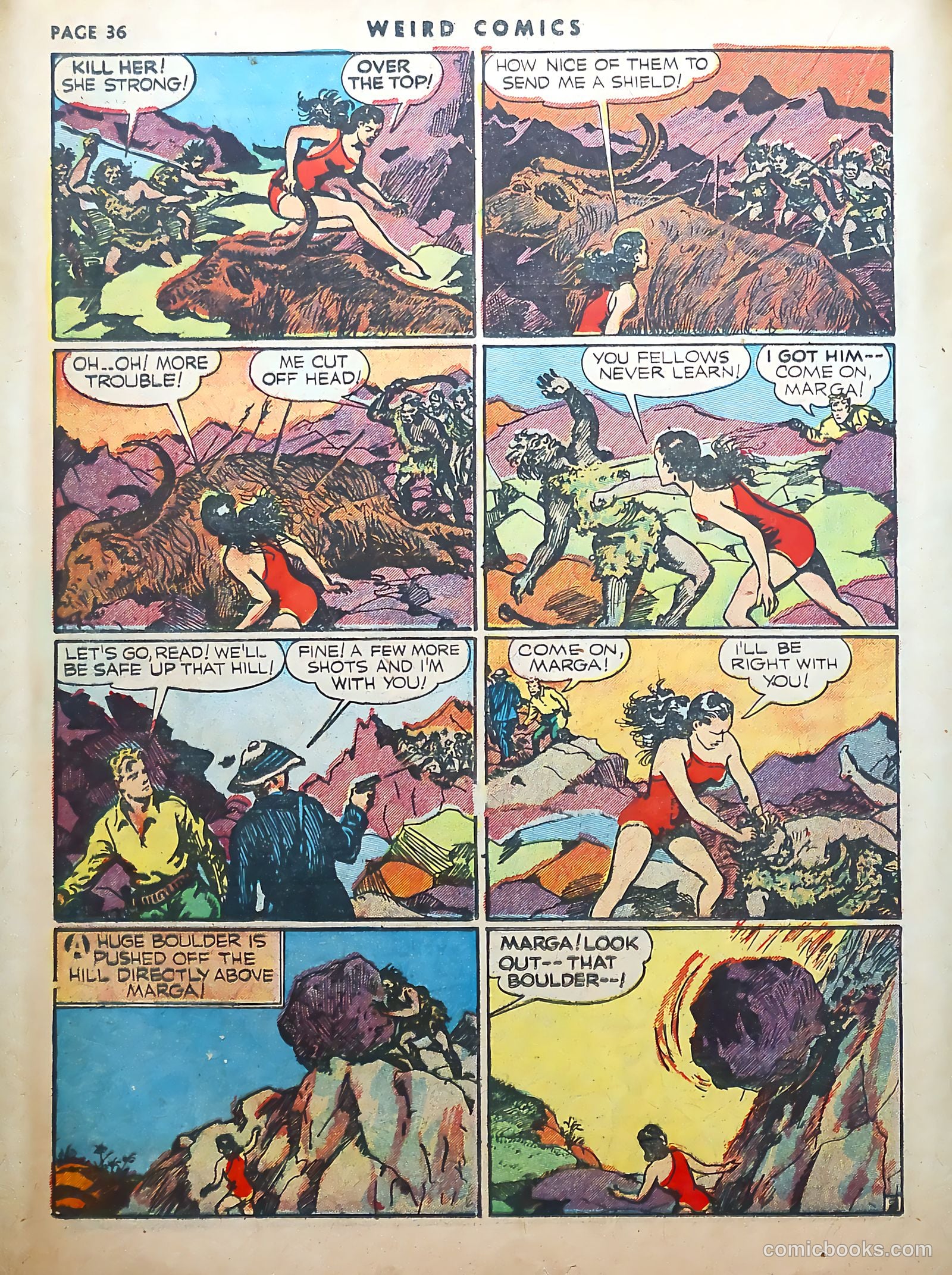 Weird Comics #8 (1940) — page 38 of 69