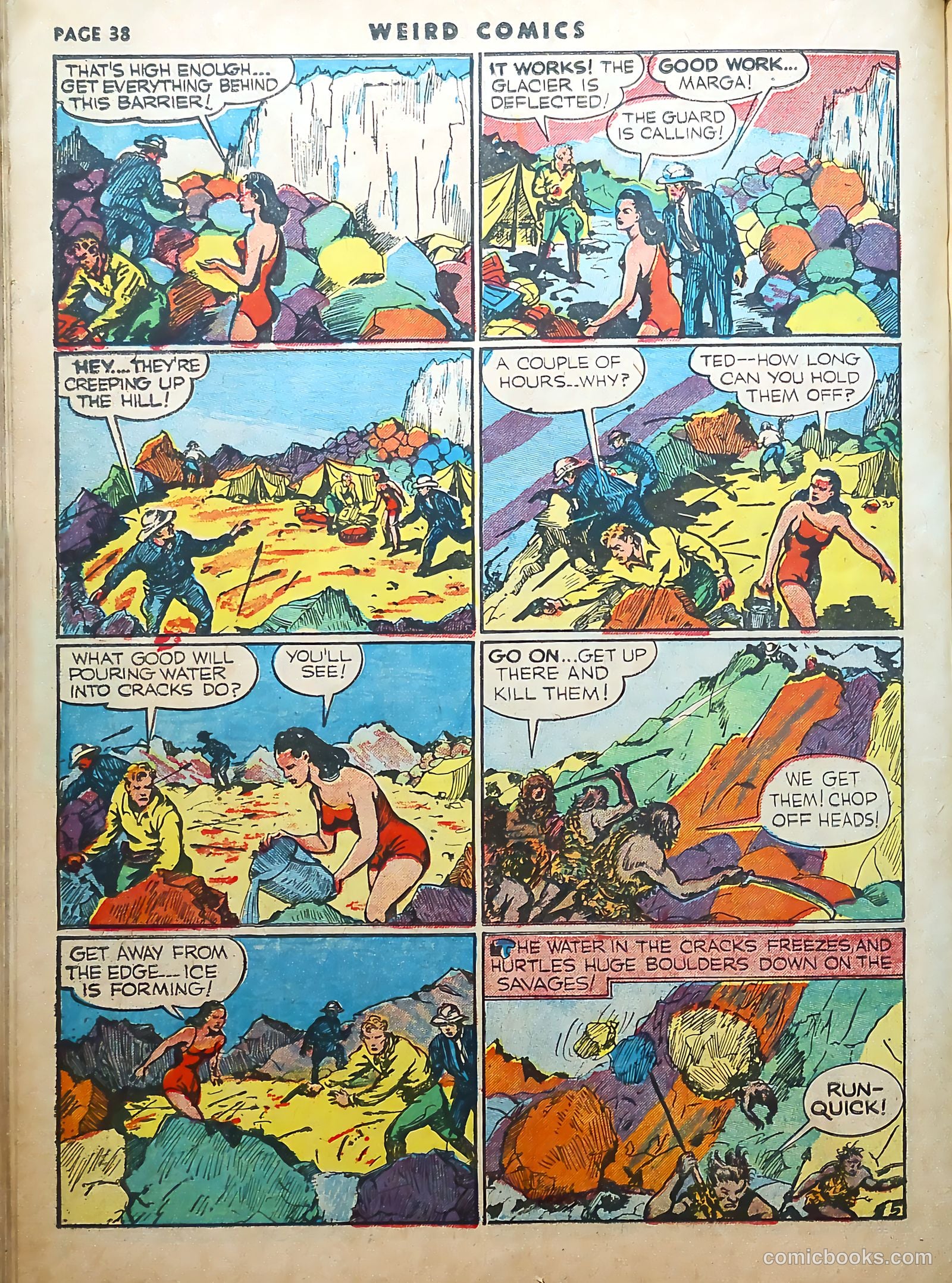 Weird Comics #8 (1940) — page 40 of 69