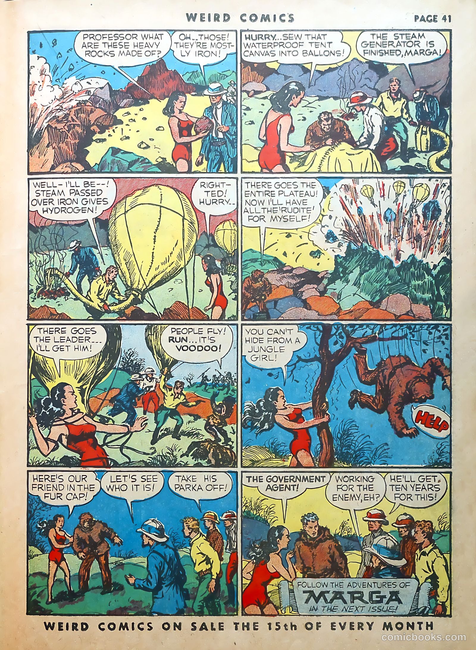 Weird Comics #8 (1940) — page 43 of 69