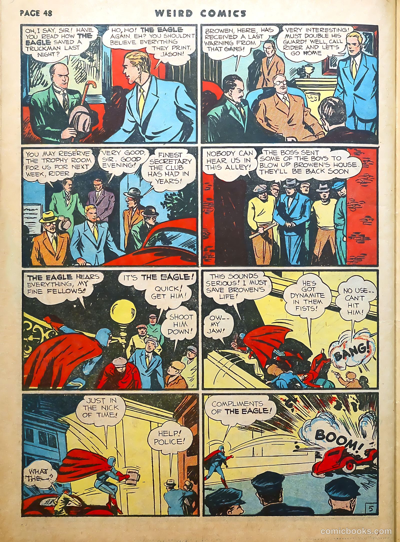 Weird Comics #8 (1940) — page 50 of 69