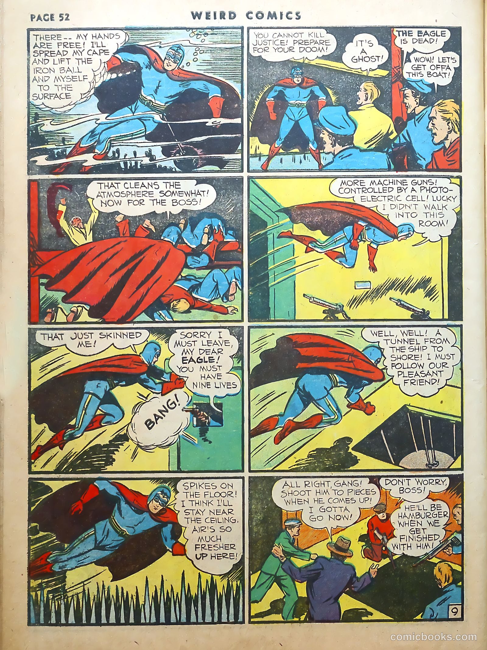 Weird Comics #8 (1940) — page 54 of 69
