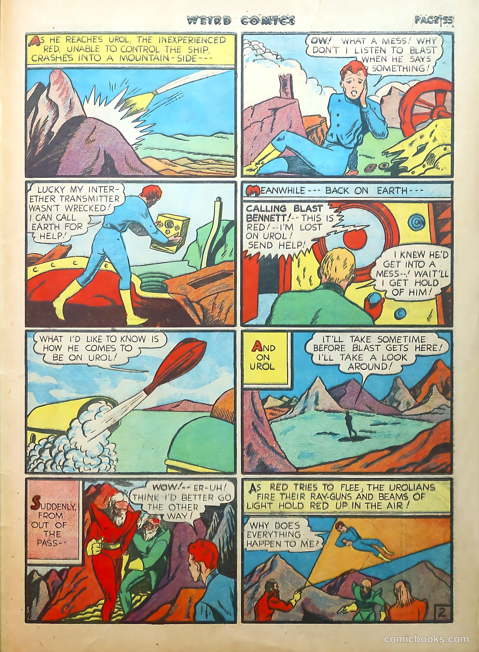 Weird Comics #8 (1940) — page 57 of 69
