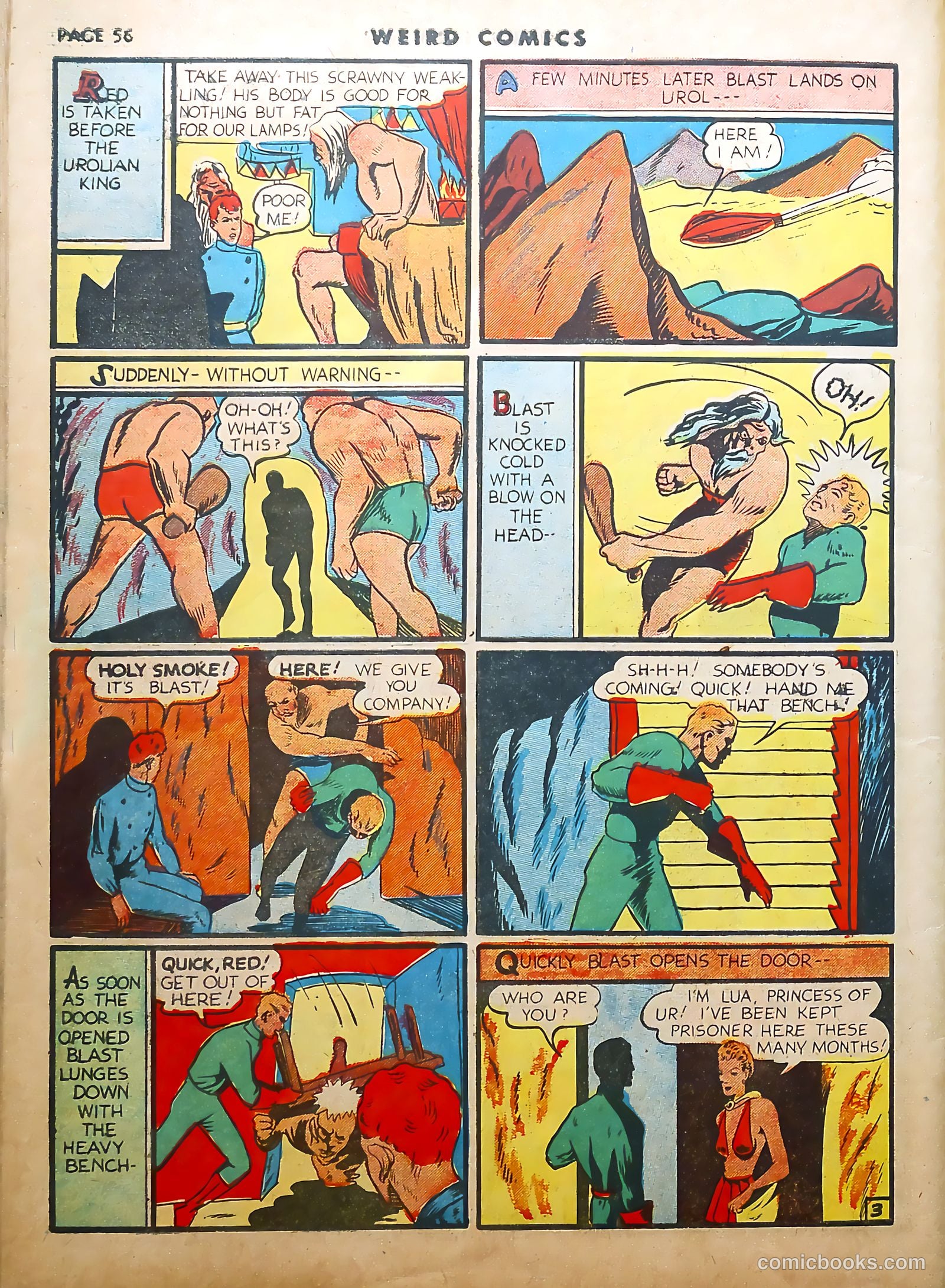 Weird Comics #8 (1940) — page 58 of 69