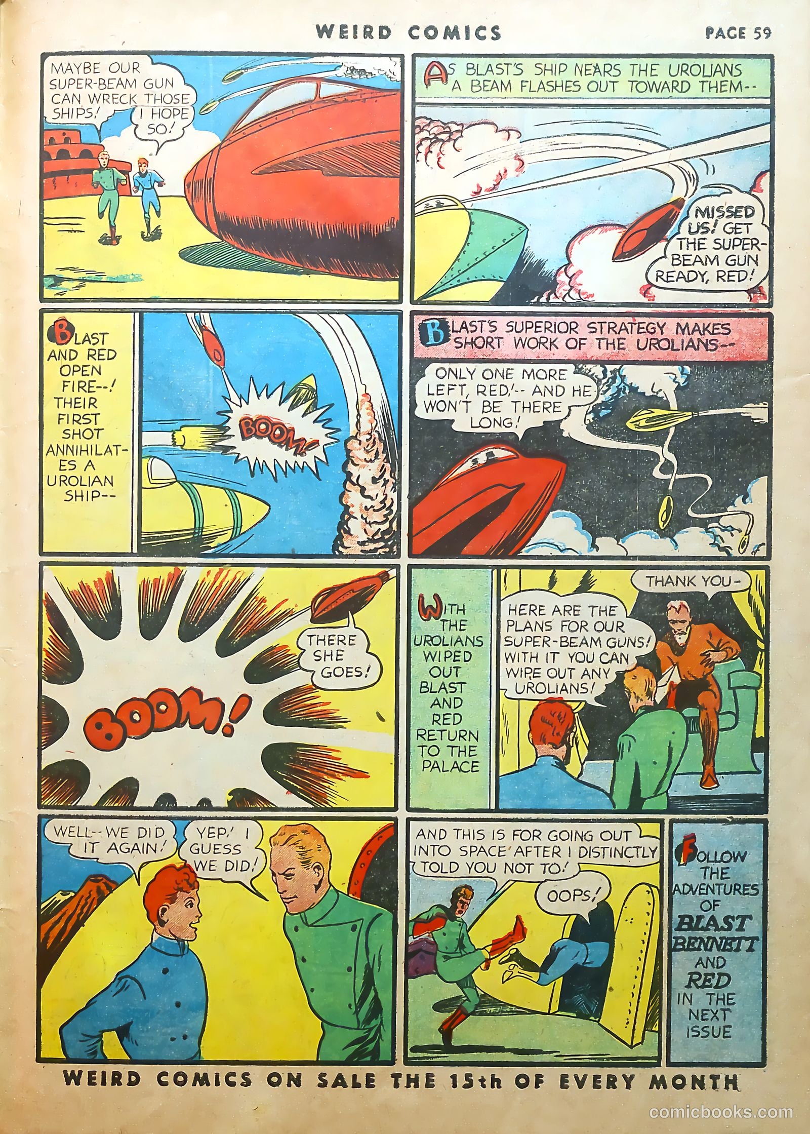 Weird Comics #8 (1940) — page 61 of 69
