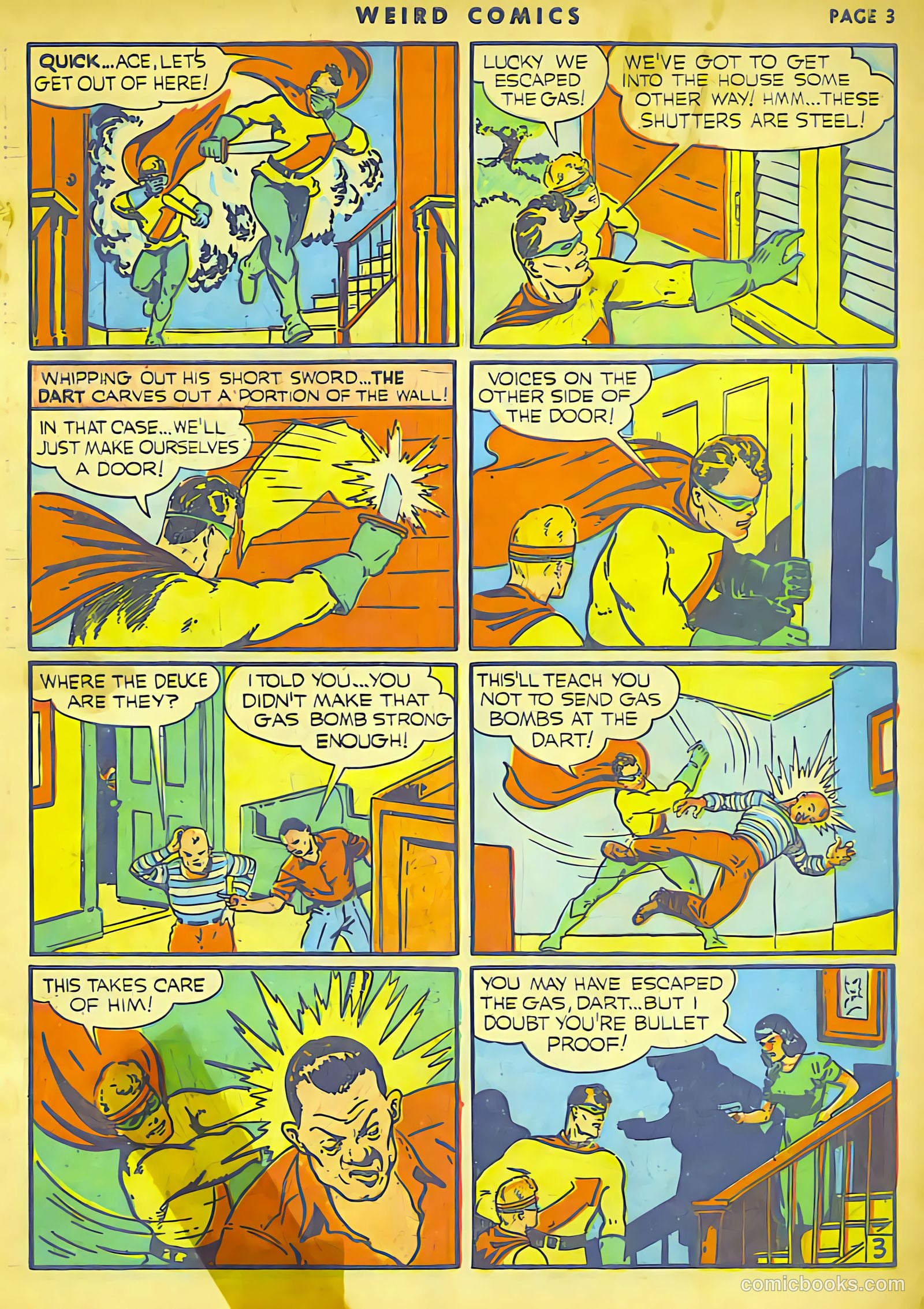 Weird Comics #9 (1940) — page 4 of 62