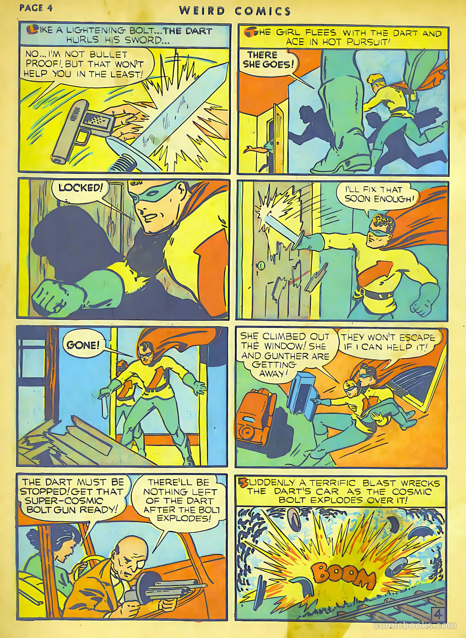Weird Comics #9 (1940) — page 5 of 62