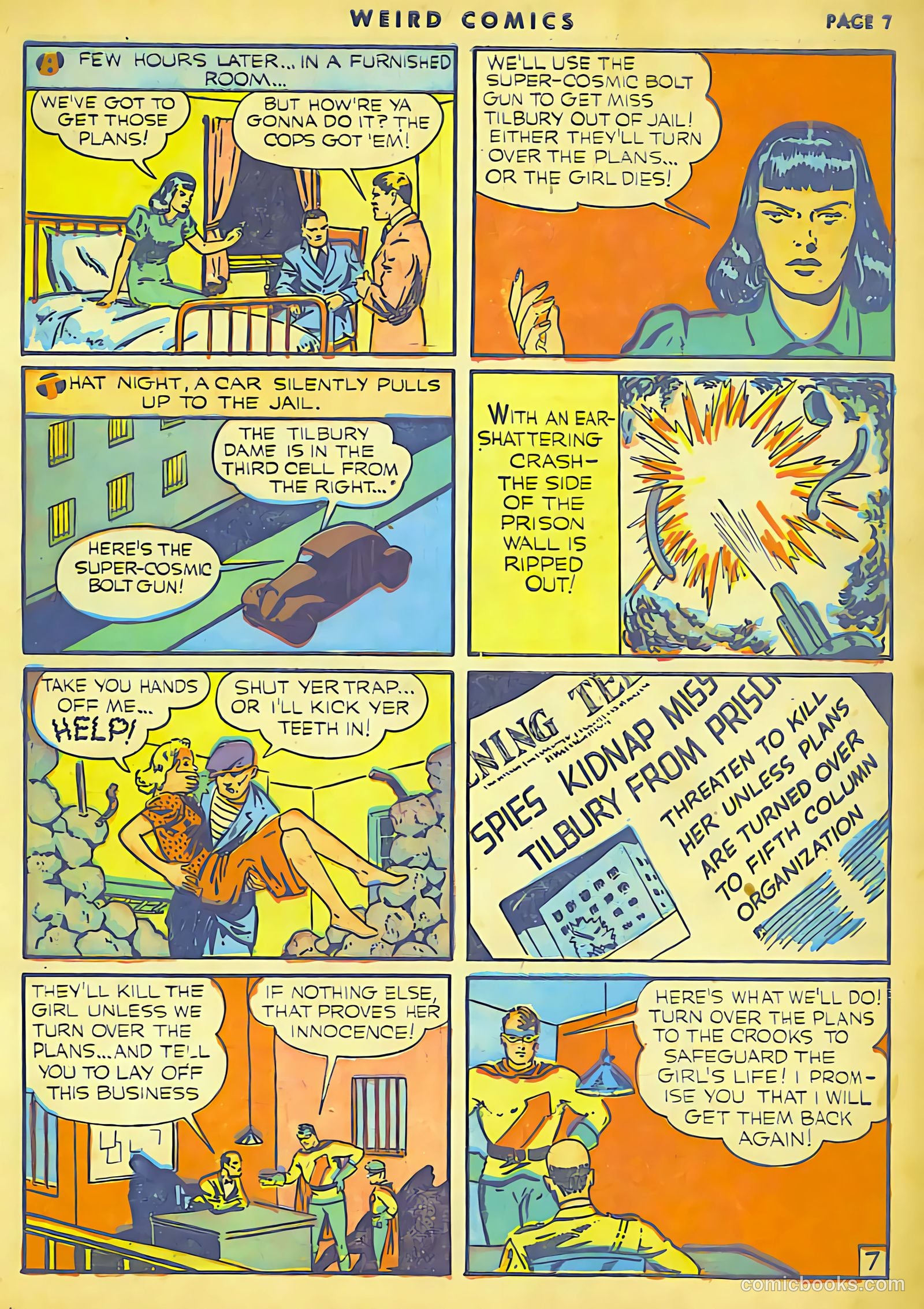 Weird Comics #9 (1940) — page 8 of 62