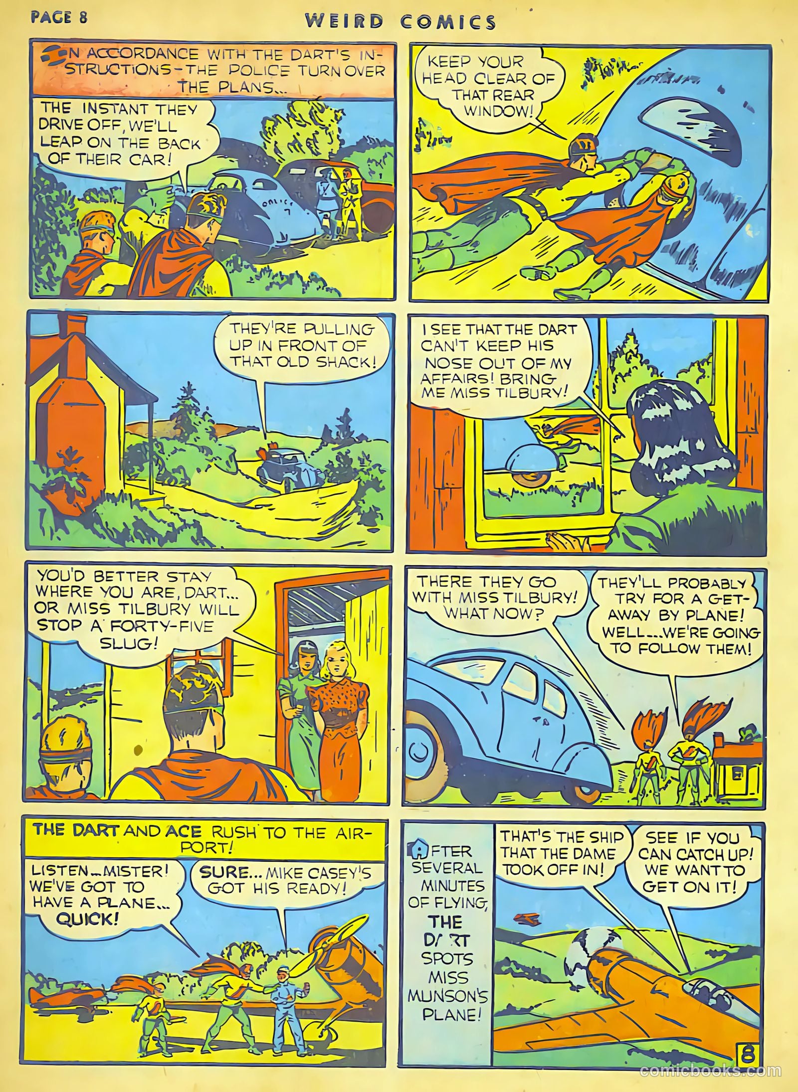 Weird Comics #9 (1940) — page 9 of 62