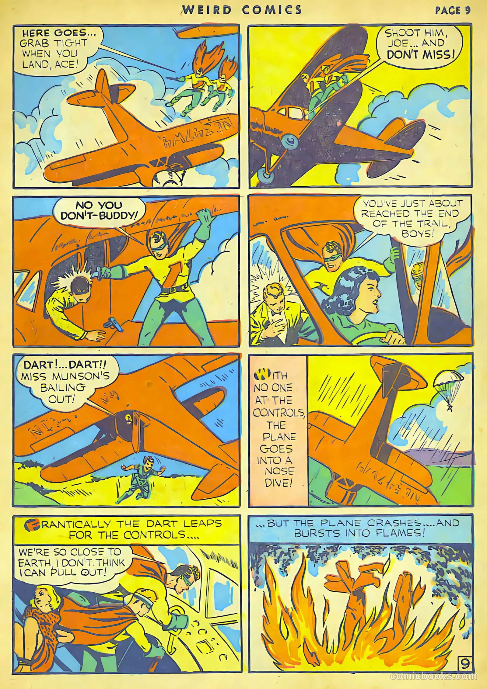 Weird Comics #9 (1940) — page 10 of 62