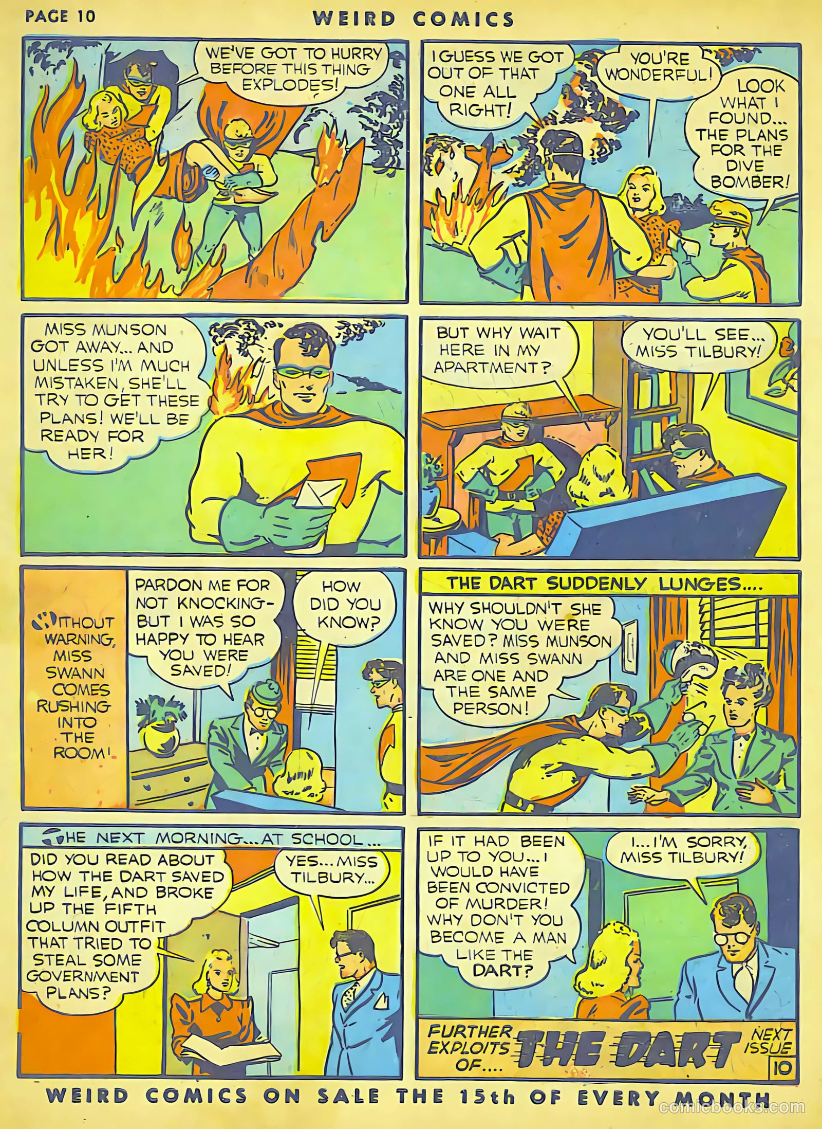 Weird Comics #9 (1940) — page 11 of 62