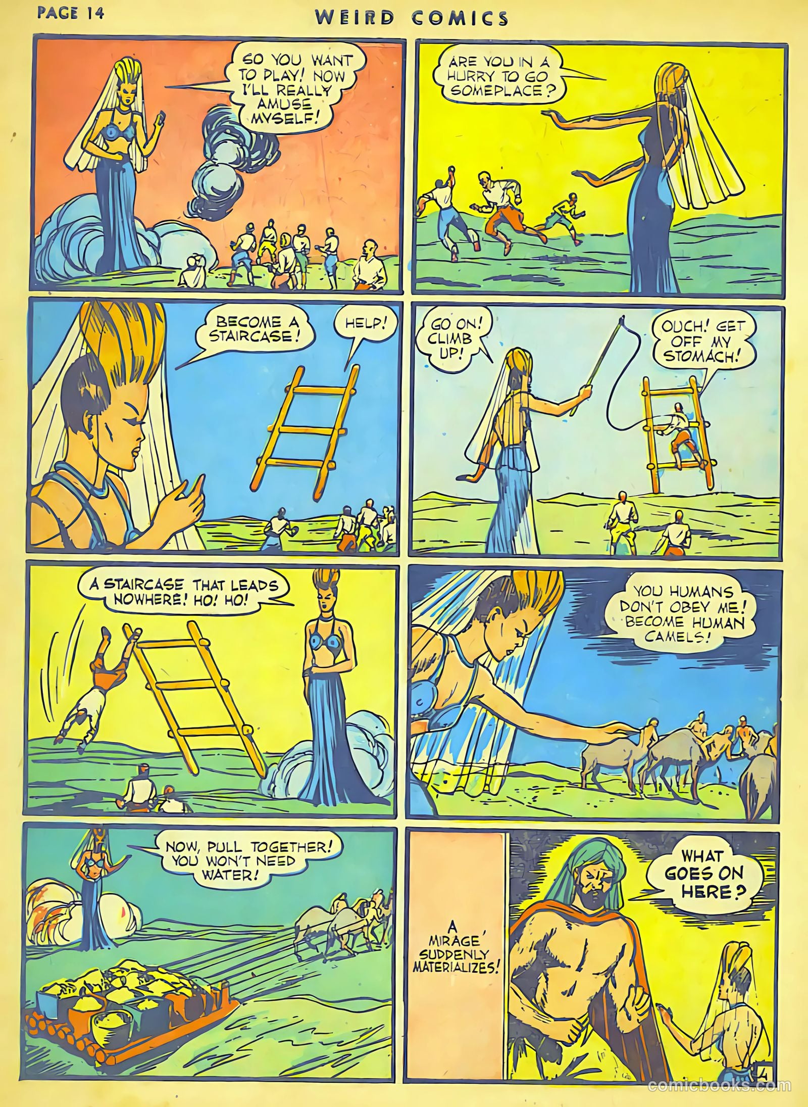 Weird Comics #9 (1940) — page 15 of 62