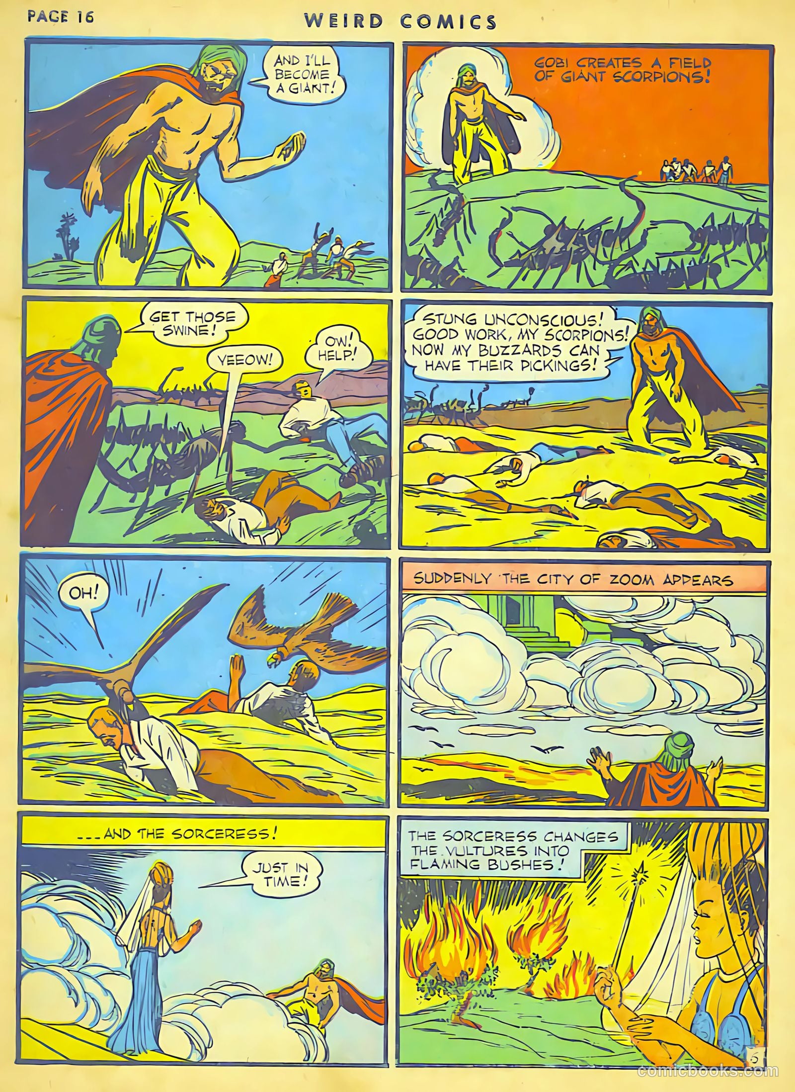 Weird Comics #9 (1940) — page 17 of 62