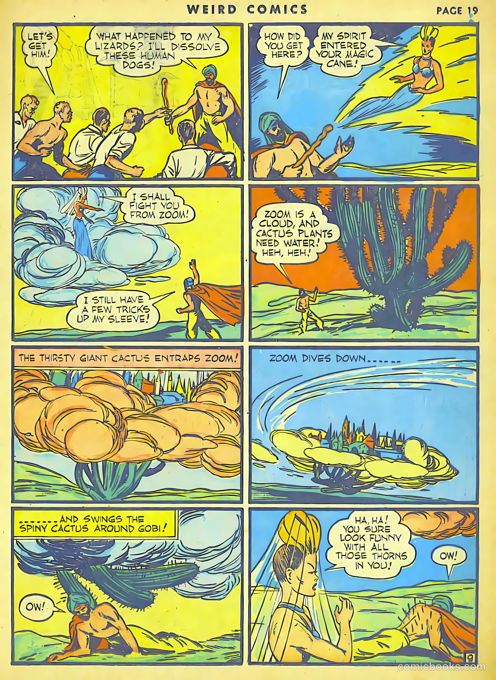 Weird Comics #9 (1940) — page 20 of 62