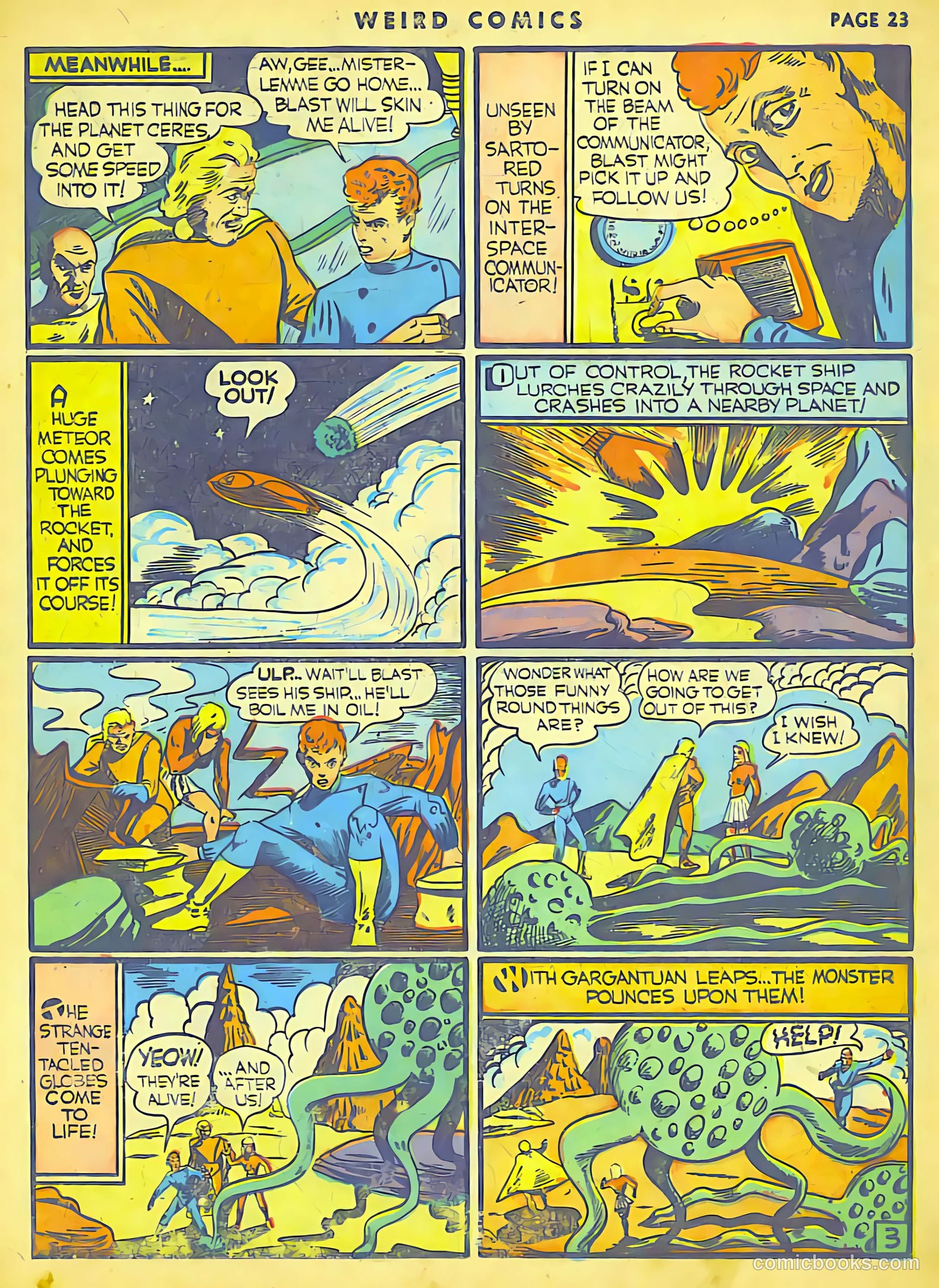 Weird Comics #9 (1940) — page 24 of 62