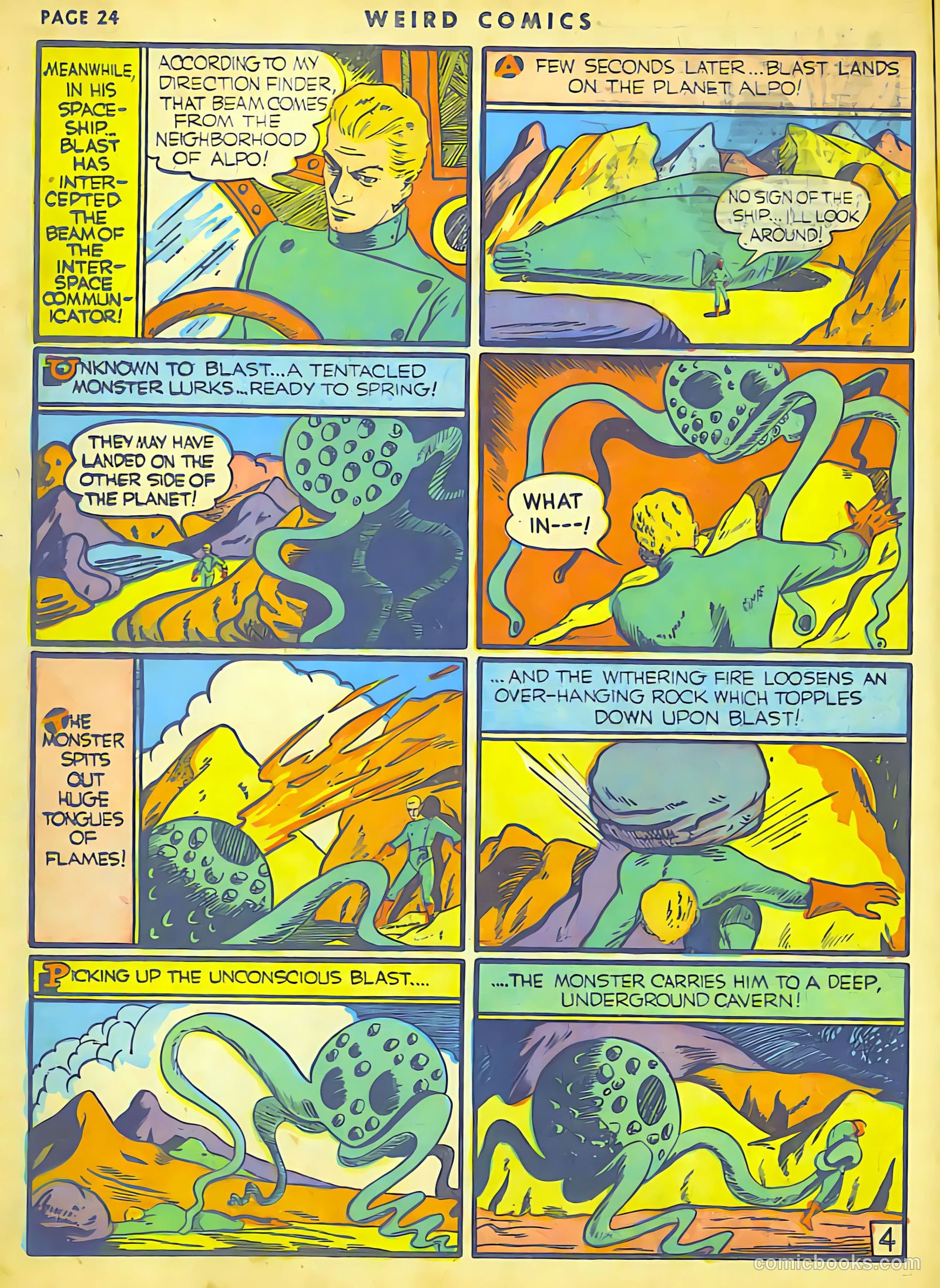 Weird Comics #9 (1940) — page 25 of 62