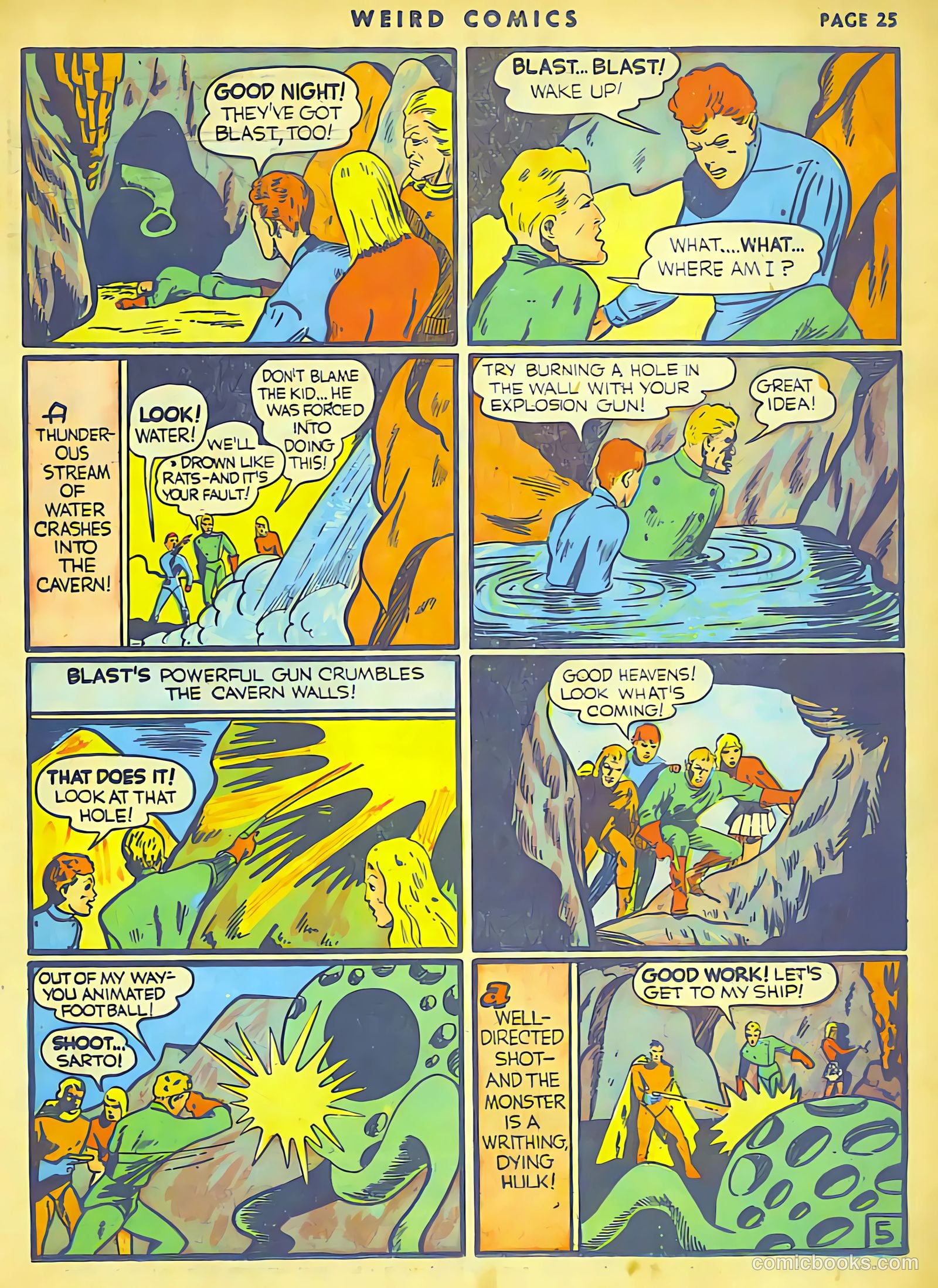 Weird Comics #9 (1940) — page 26 of 62